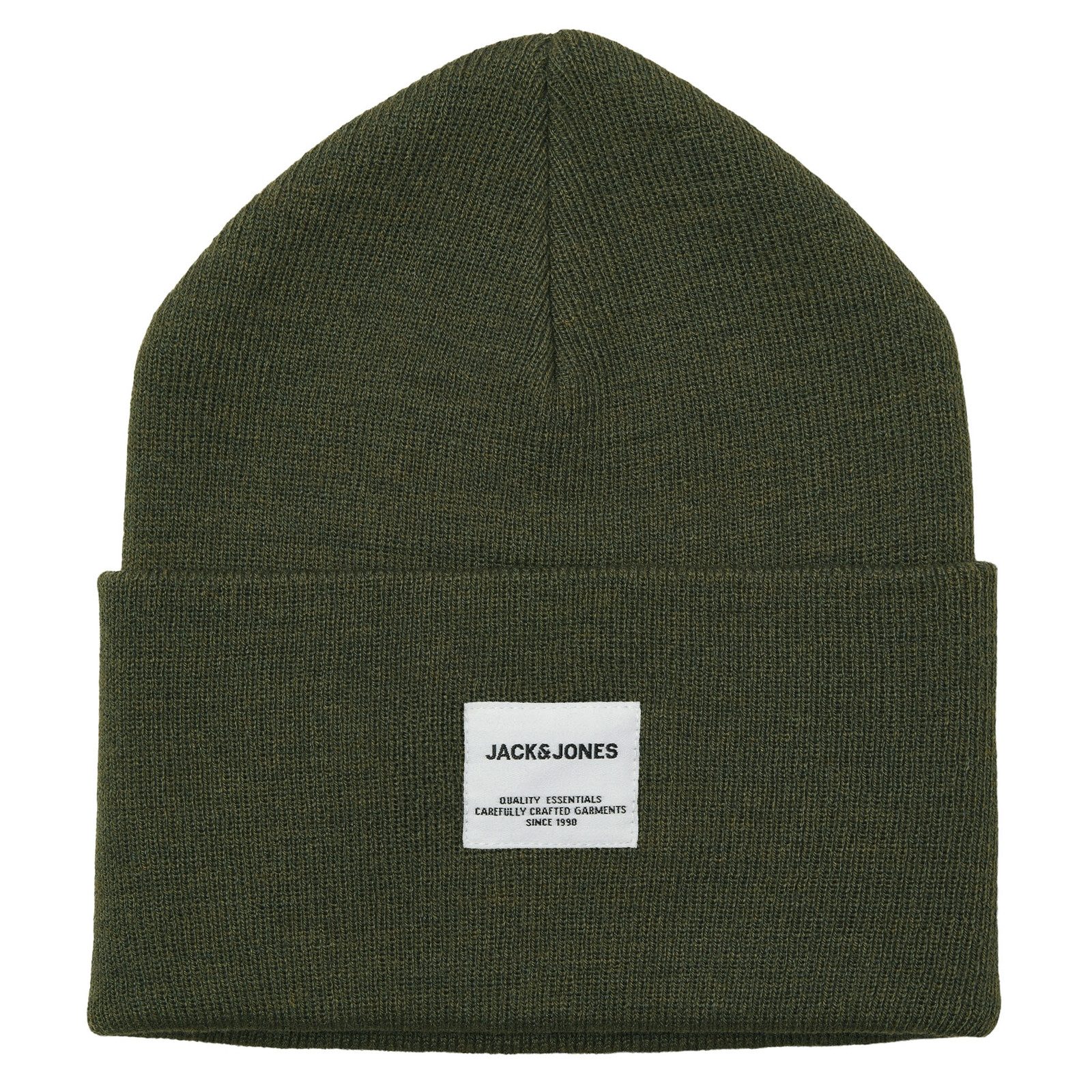 Jack & Jones Strickmütze Long Knit Beanie Noos mit Logopatch günstig online kaufen