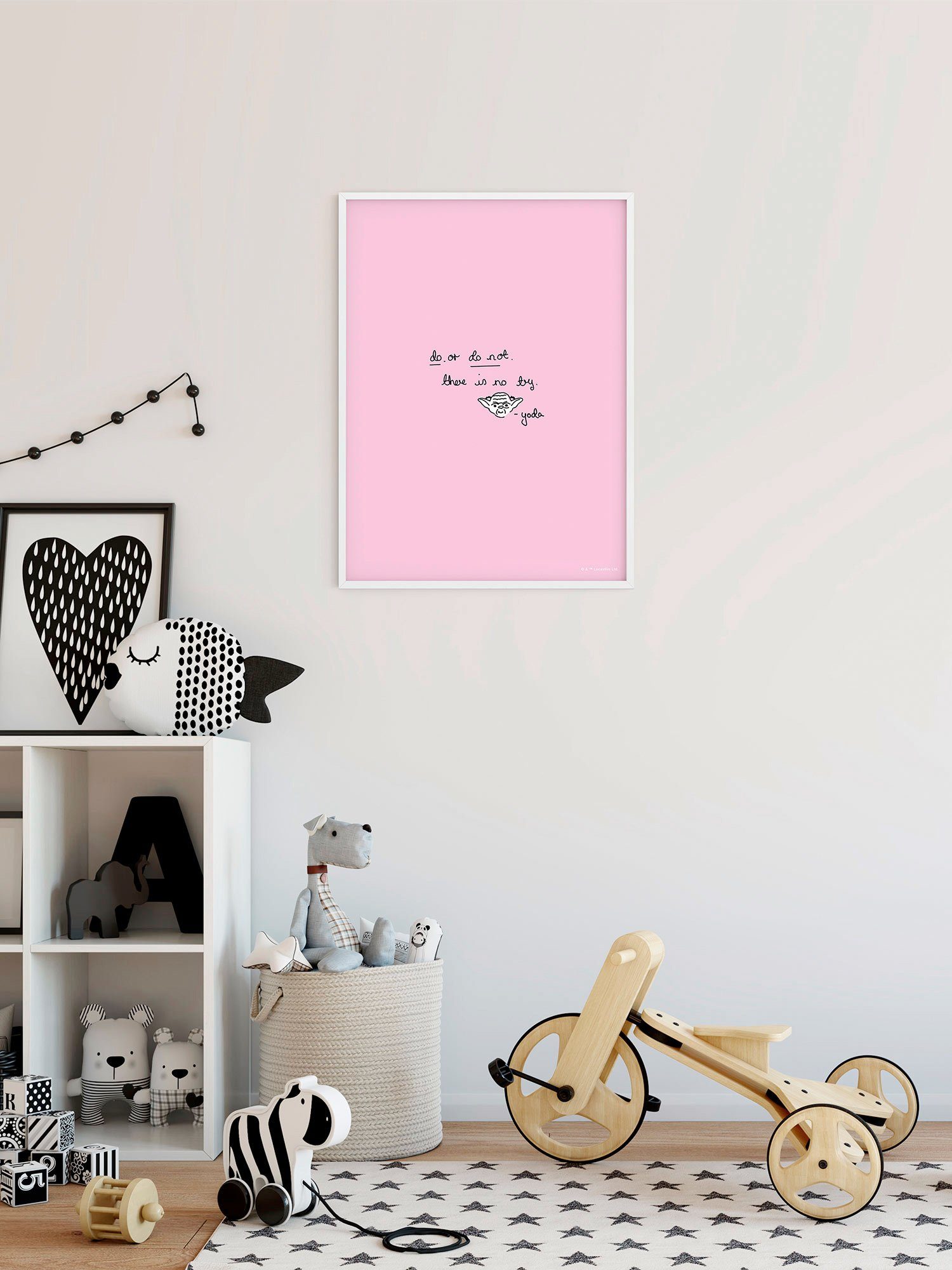 Komar Wandbild »Star Wars Quote Yoda Cute«-HomeTrends