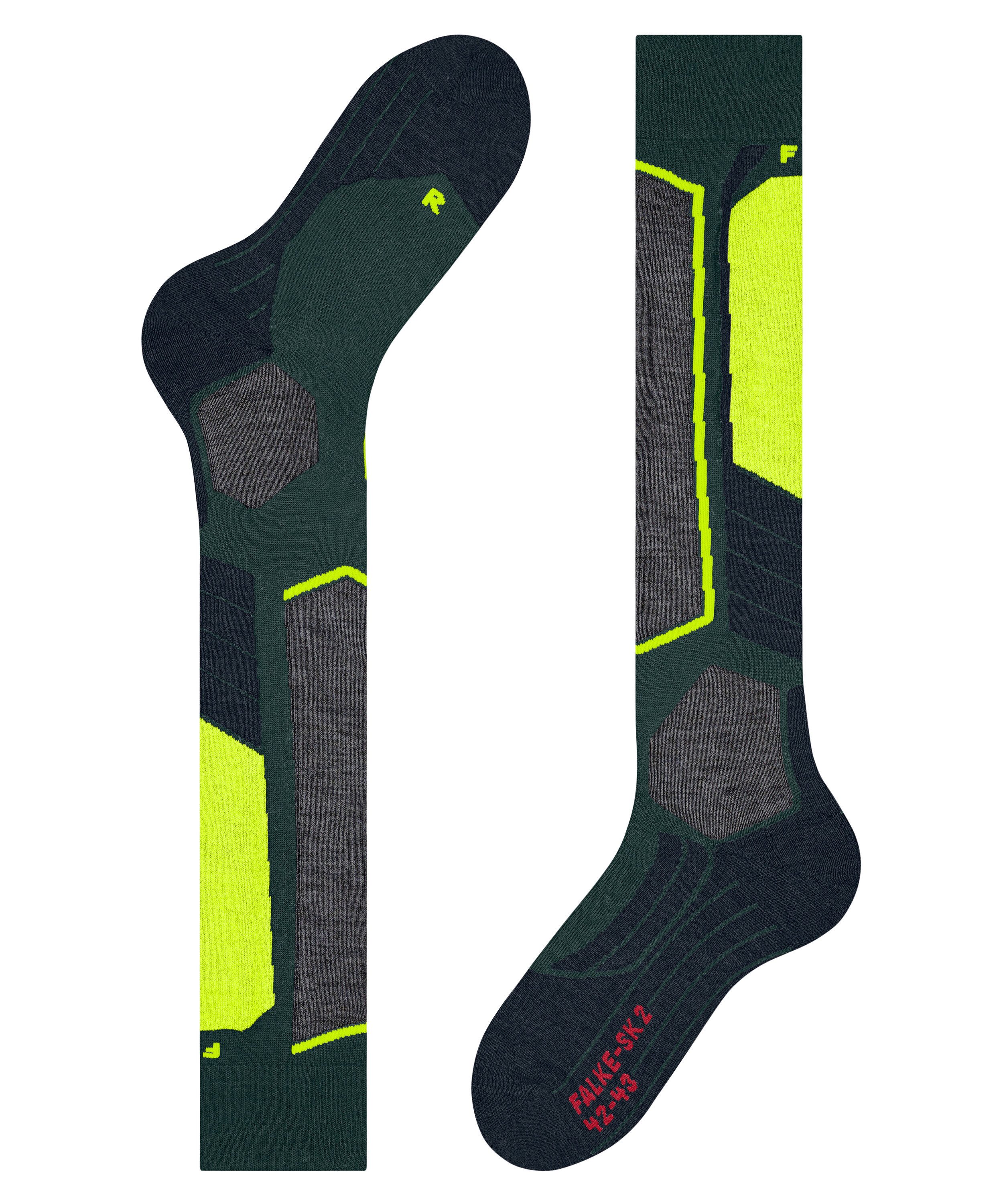 FALKE Skisocken SK2 Intermediate Kniestrümpfe (1-Paar) mit mittelstarker Polsterung für Komfort und Kontrolle