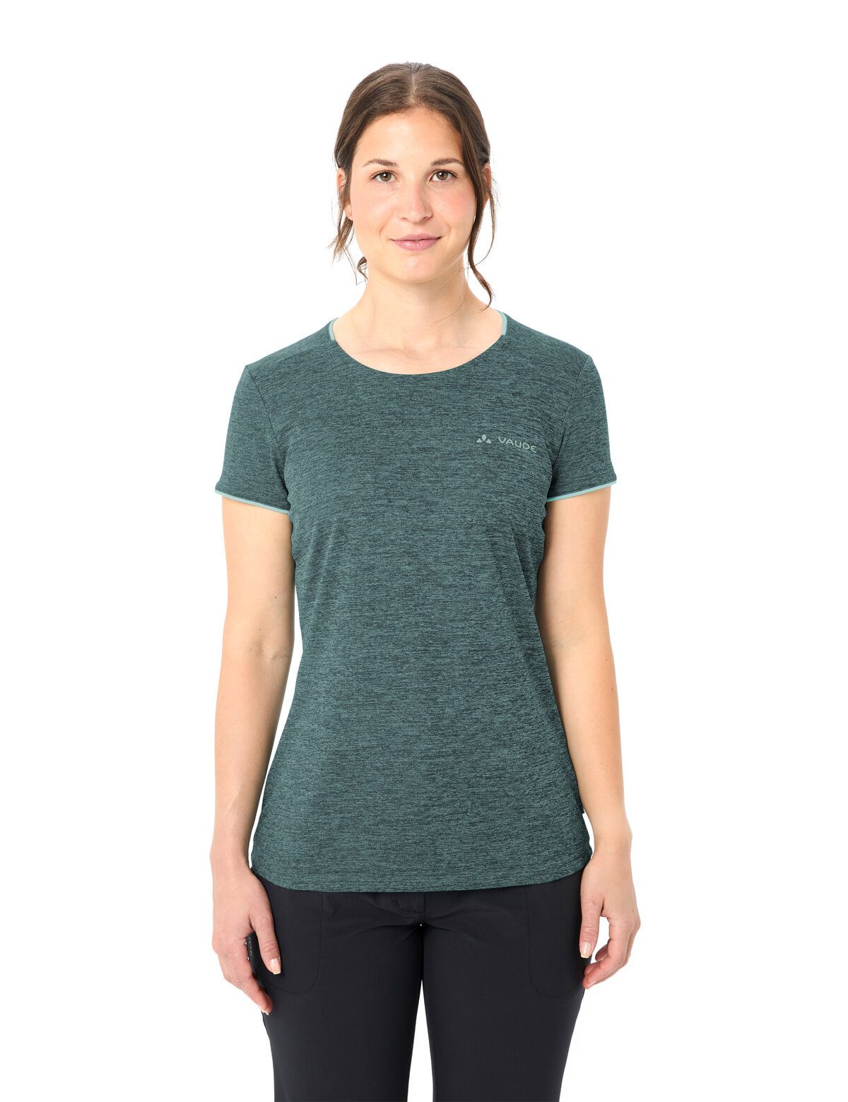 VAUDE Funktionsshirt Women's Essential T-Shirt sportlicher Stil, mit Rundhalsausschnitt, schnell trocknend