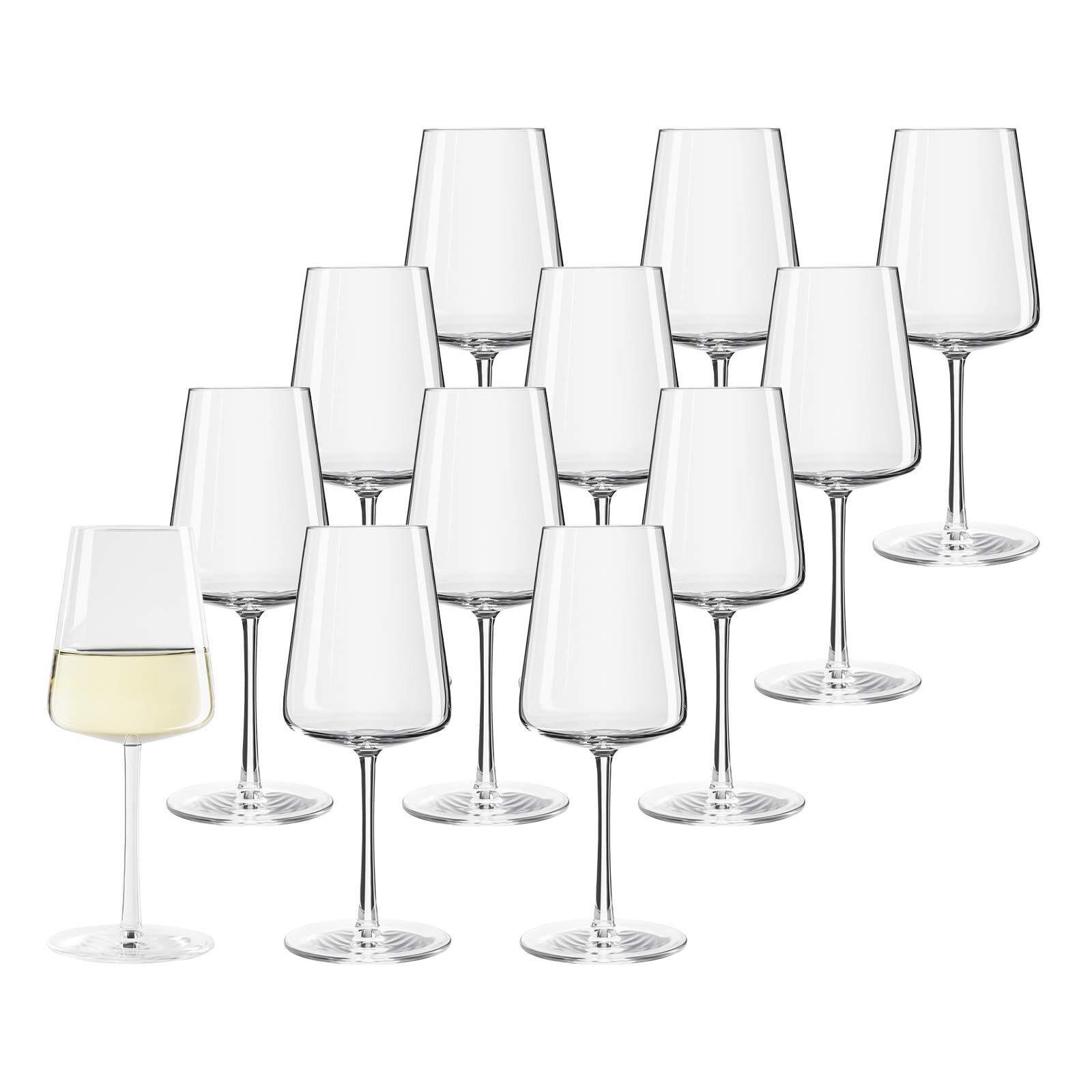 Stölzle Weißweinglas Power Weißweingläser 400 ml 12er Set, Glas