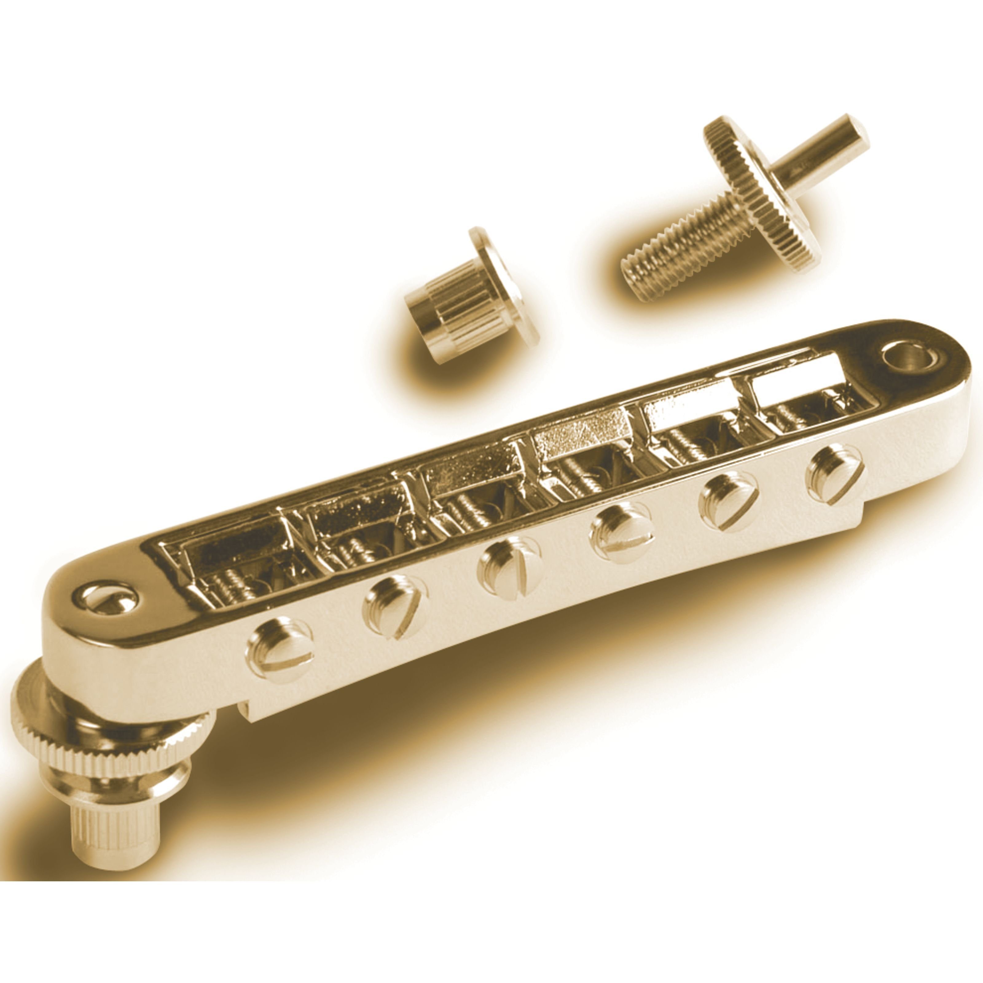 Gibson E-Gitarre, PBBR-040 Nashville Tune-o-mati c Steg Gold, ersatzteile für Gitarren, Brücken, Stege, Saitenhalter, PBBR-040 Nashville Tune-o-mati c Steg Gold - Gitarren Ersatzteil