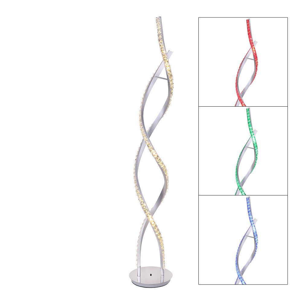 GLOBO LIGHTING LED Stehlampe, LED-Leuchtmittel fest verbaut, Warmweiß, Farb günstig online kaufen