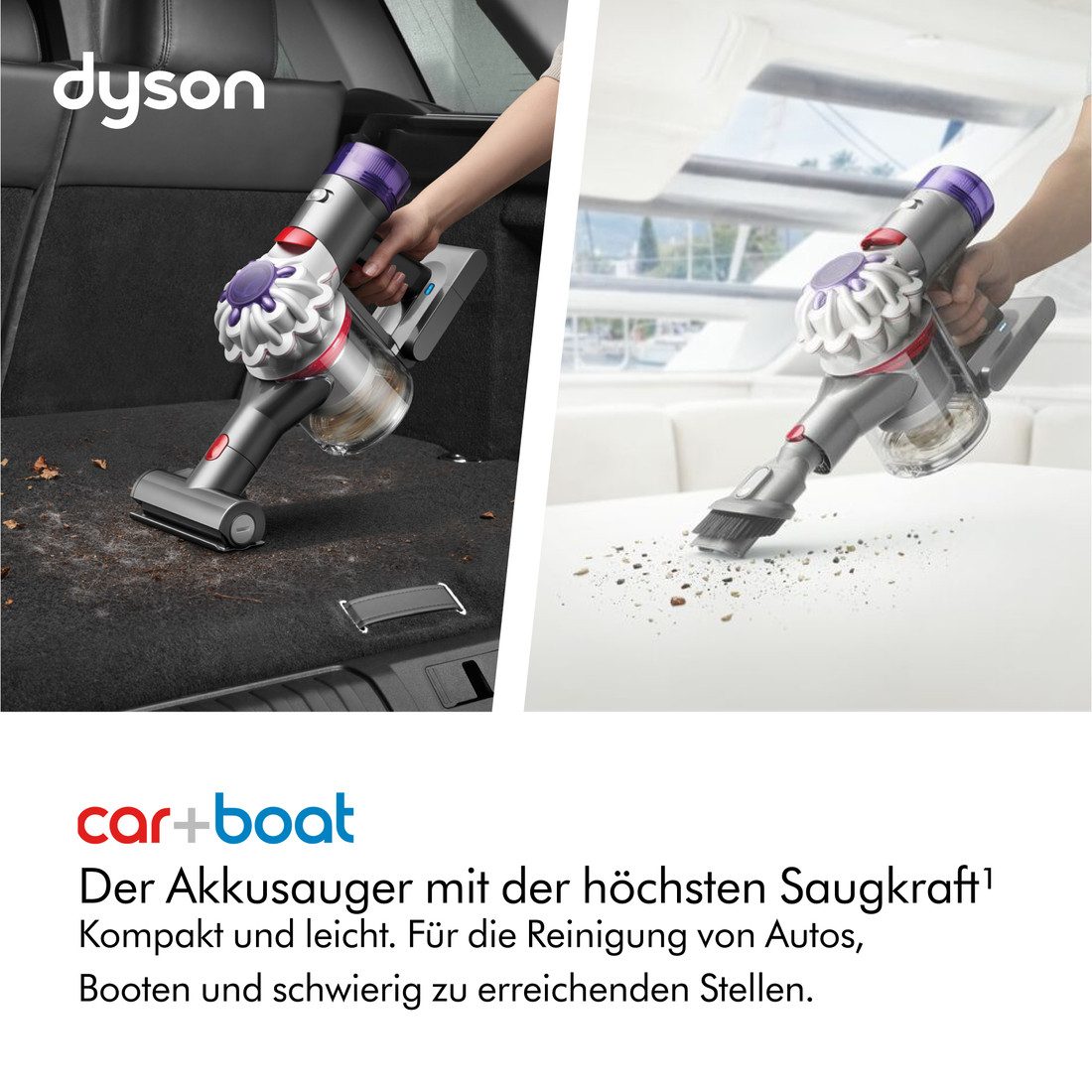 Akku-Handstaubsauger Car+Boat™