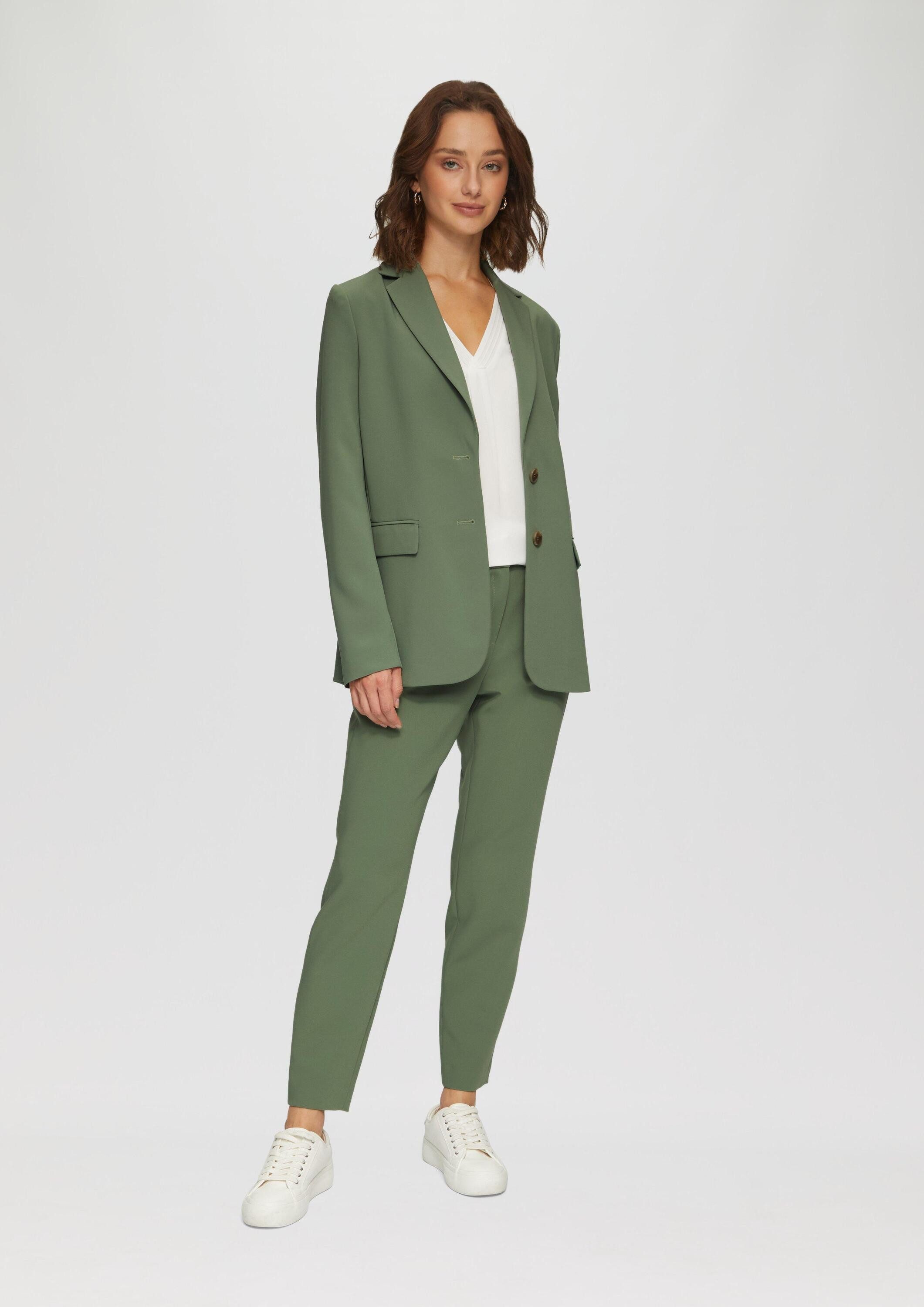 s.Oliver 7/8-Hose Hose Slim: Cigarette Pants in Ankle-Länge aus Twill