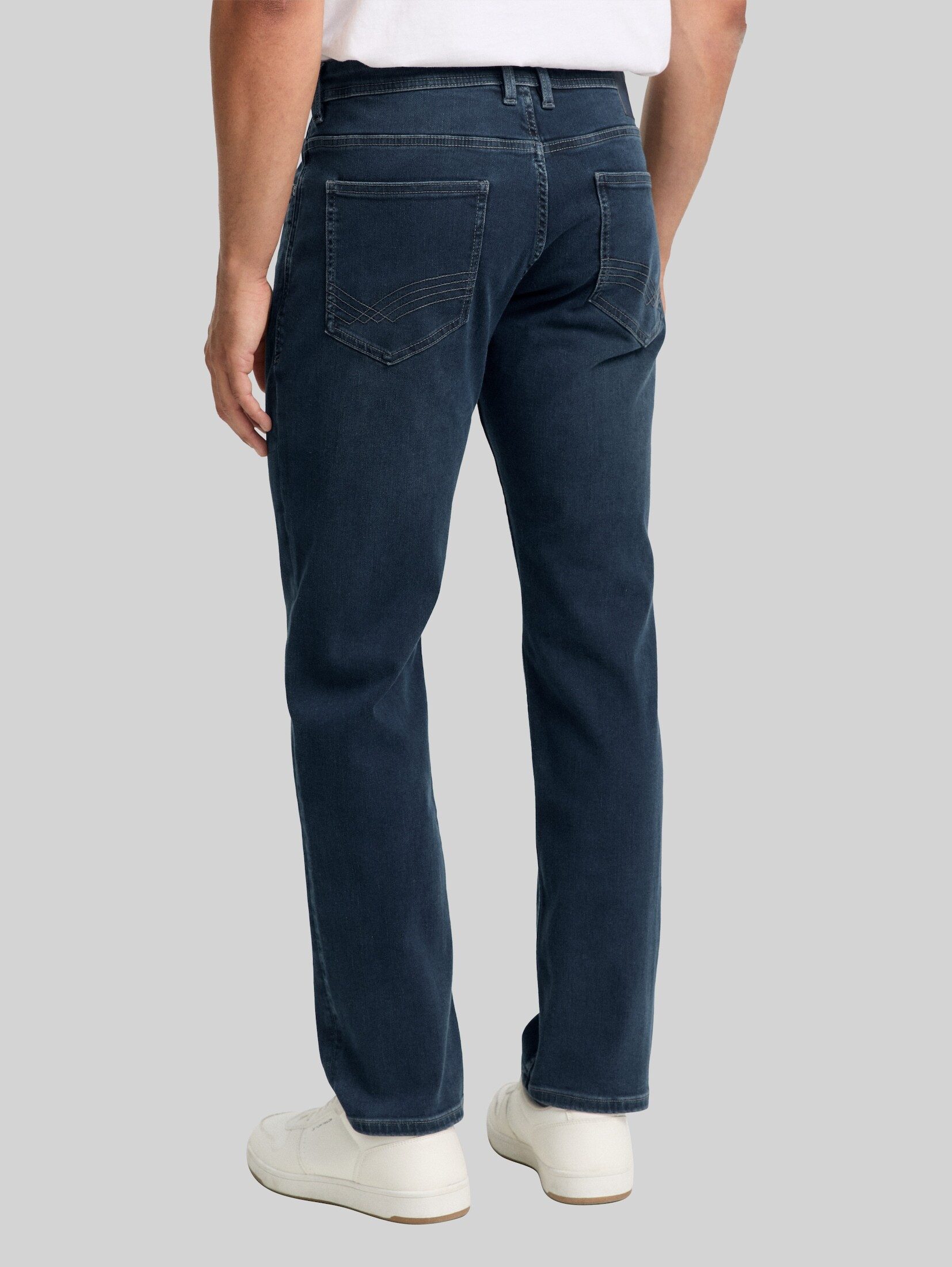 TOM TAILOR Straight-Jeans Jeanshosen TTMARVIN STRAIGHT Jeans mit Superstretch – Bild 4 von 5