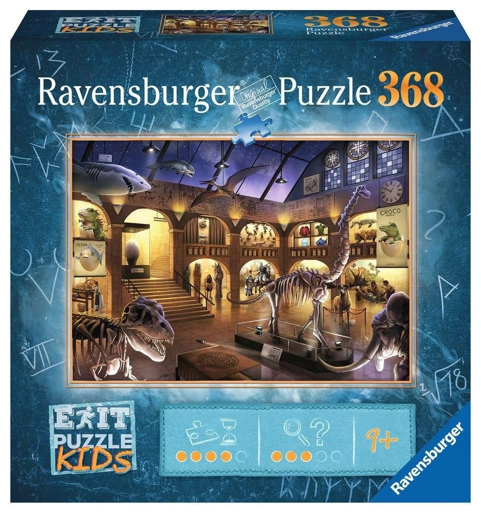 Ravensburger Puzzle Ravensburger 12925 Kids Im Naturkundemuseum 368 Teile Puzzle, Puzzleteile | Puzzle