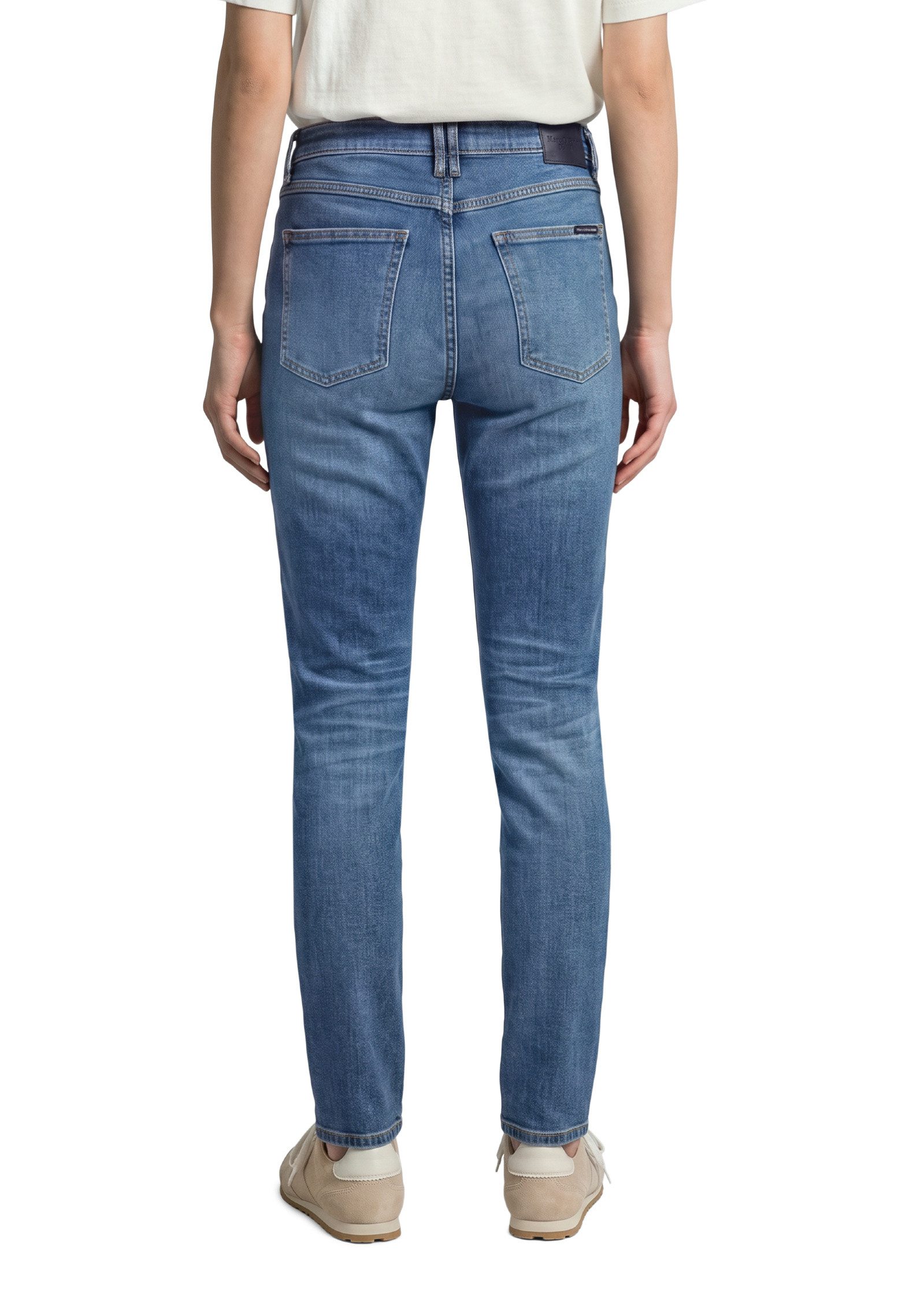 Marc O'Polo DENIM Boyfriend-Jeans aus Organic Cotton-Mix