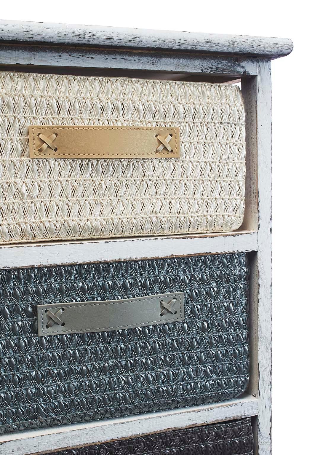 Kobolo Regal Holzregal white washed mit günstig online kaufen