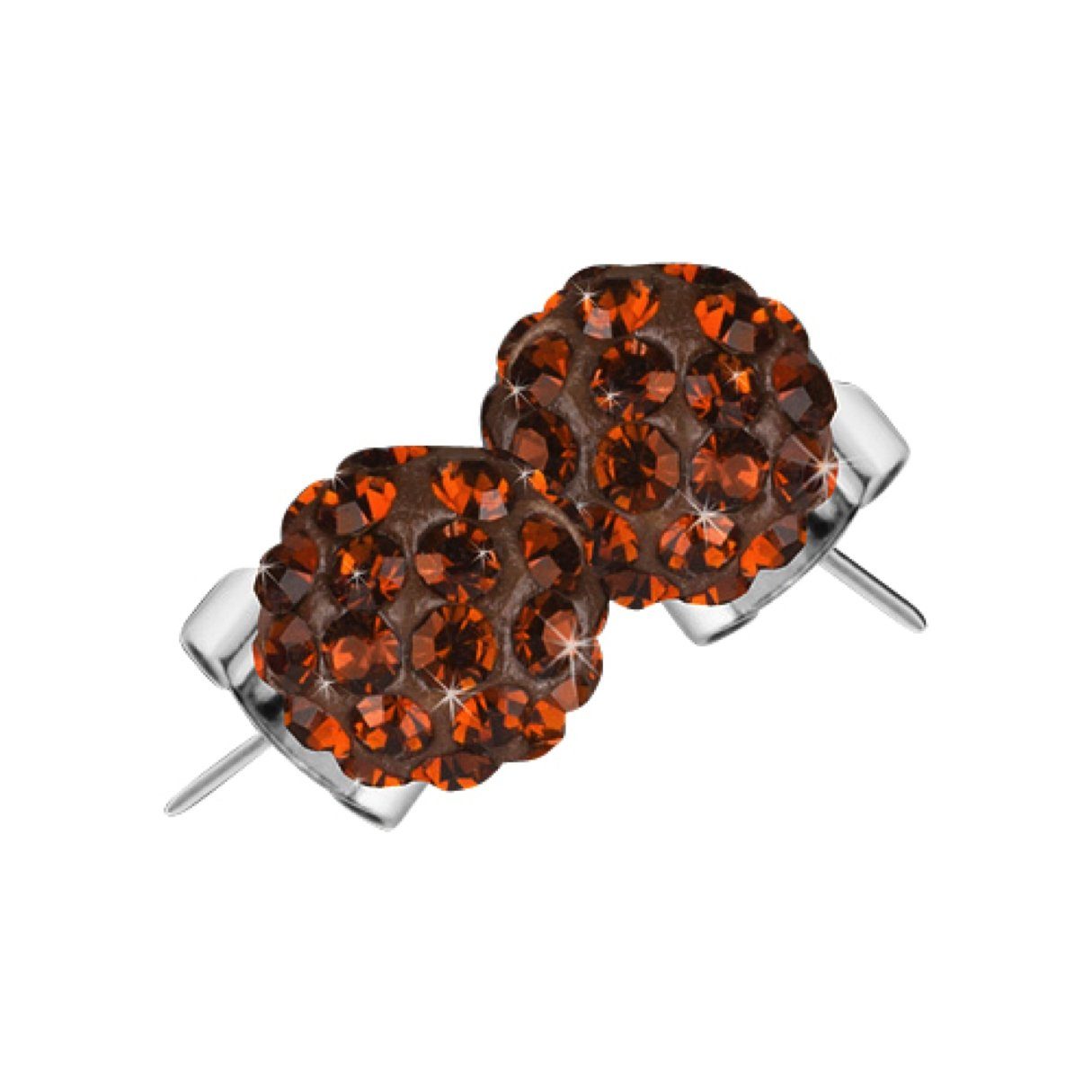 Taffstyle Paar Ohrstecker Ohrringe Perlenohrstecker Shamballa günstig online kaufen