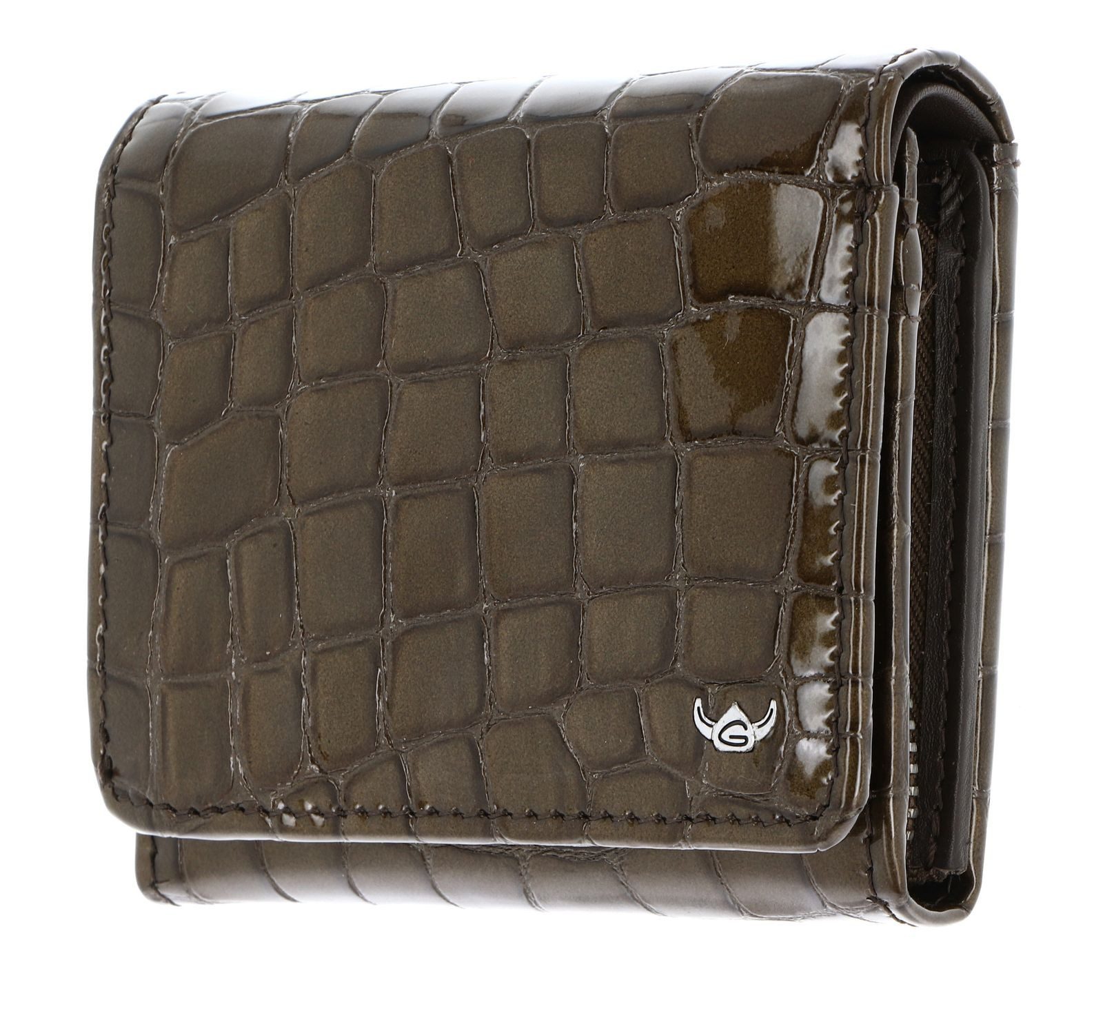 Golden Head Geldbörse Zipped Wallet, aus echtem Rindsleder mit RFID-Blocker Schutz