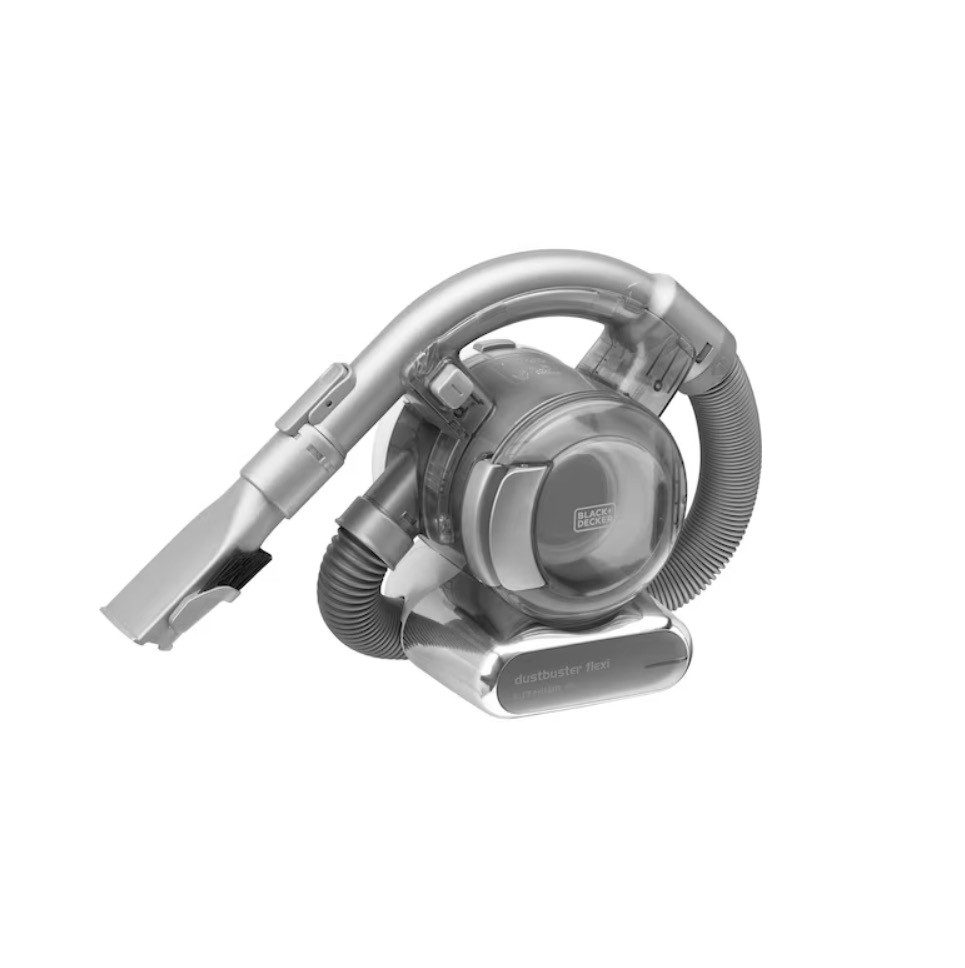 Black + Decker Akku-Handstaubsauger Black & Decker PD1820LF Akku Hand Staubsauger 18 Volt mit Flex Saugsch