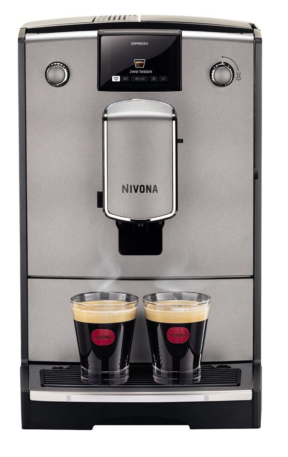 Nivona Kaffeevollautomat CafeRomatica NICR 695 Kaffeevollautomat Kegelmahlwerk Farbdisplay 2,2 L