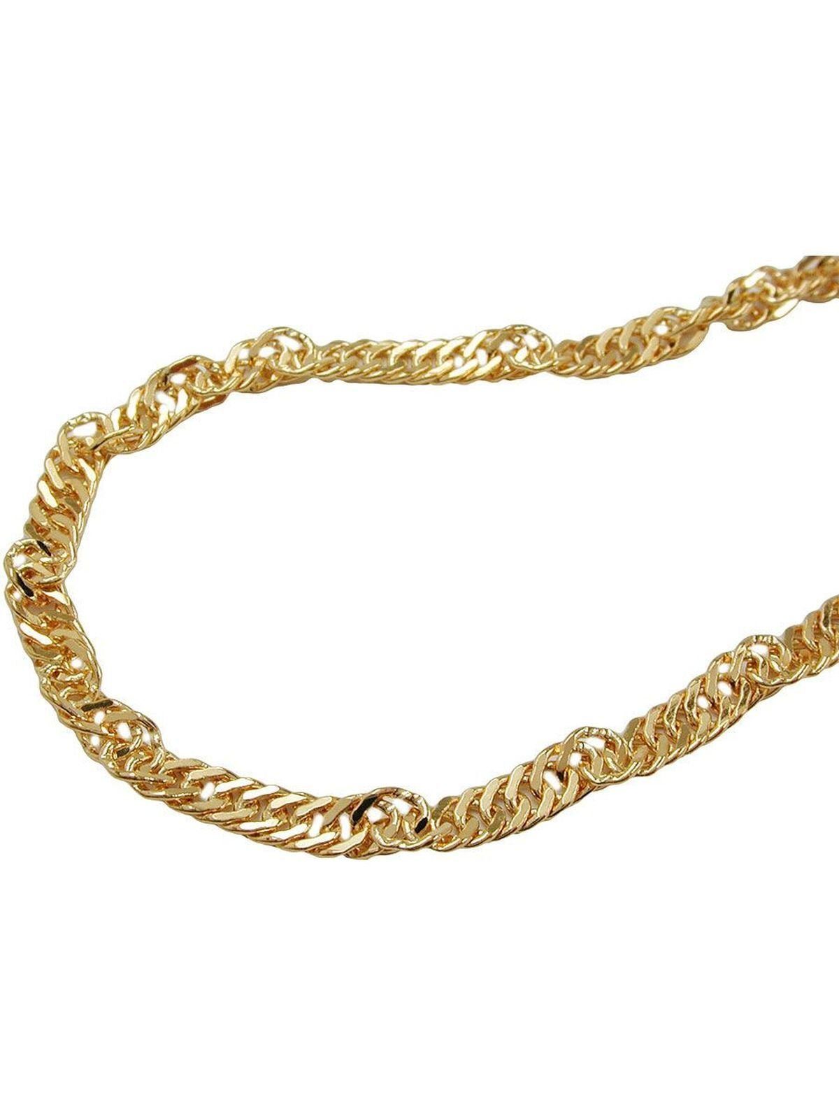 45cm 1,8mm Gallay GOLD Goldkette 9Kt (1-tlg) Singapurkette Kette