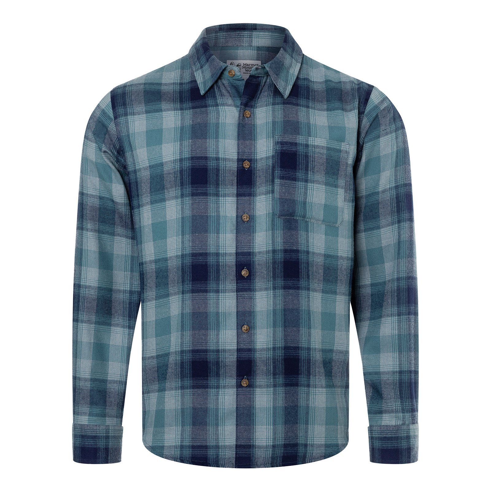 Marmot Flanellhemd Fairfax Novelty Light Weight Flannel mit zeitlosem Karomuster