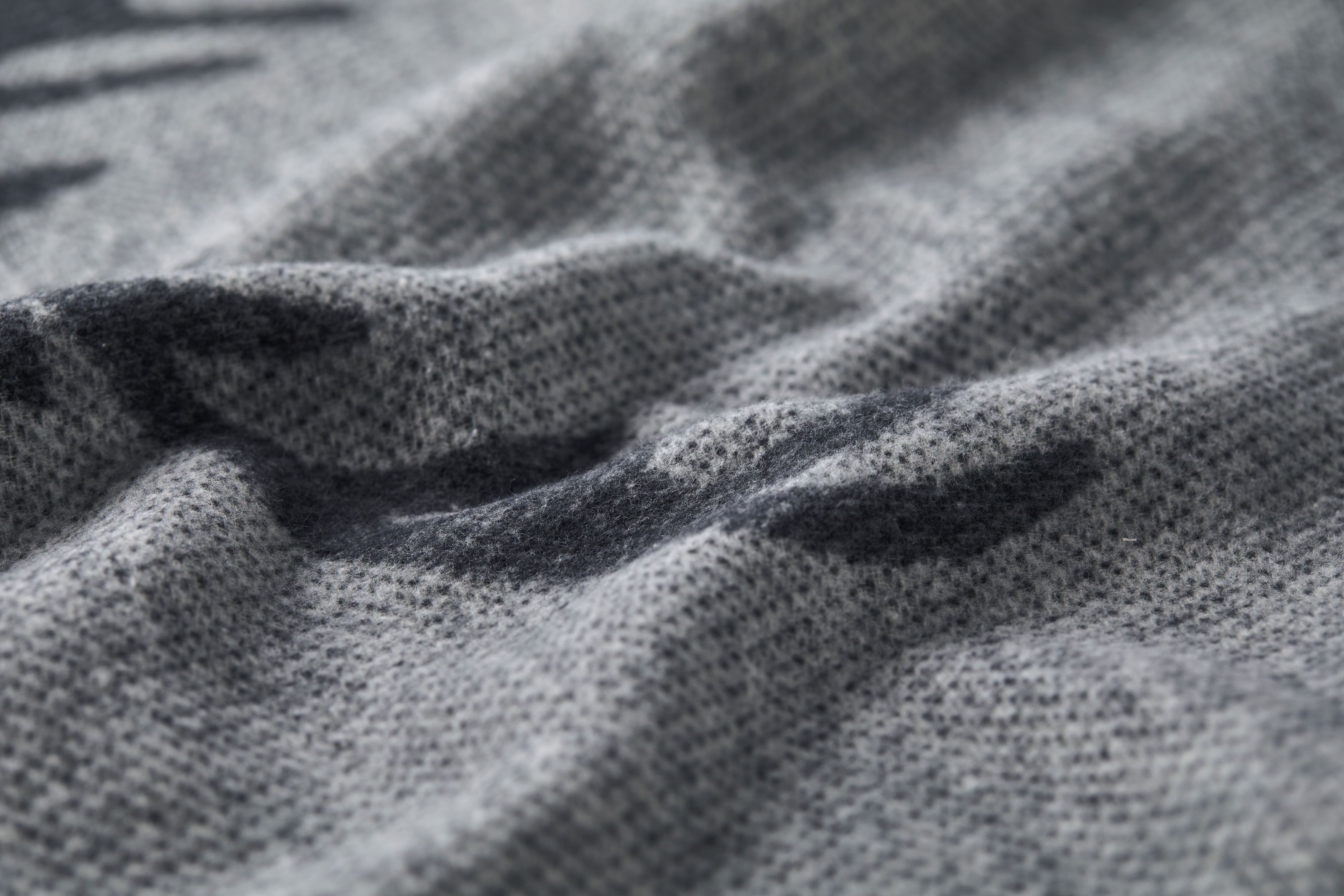 Wohndecke Luca 'Hirsch Struktur' 140 x 200 cm, DAVID FUSSENEGGER günstig online kaufen