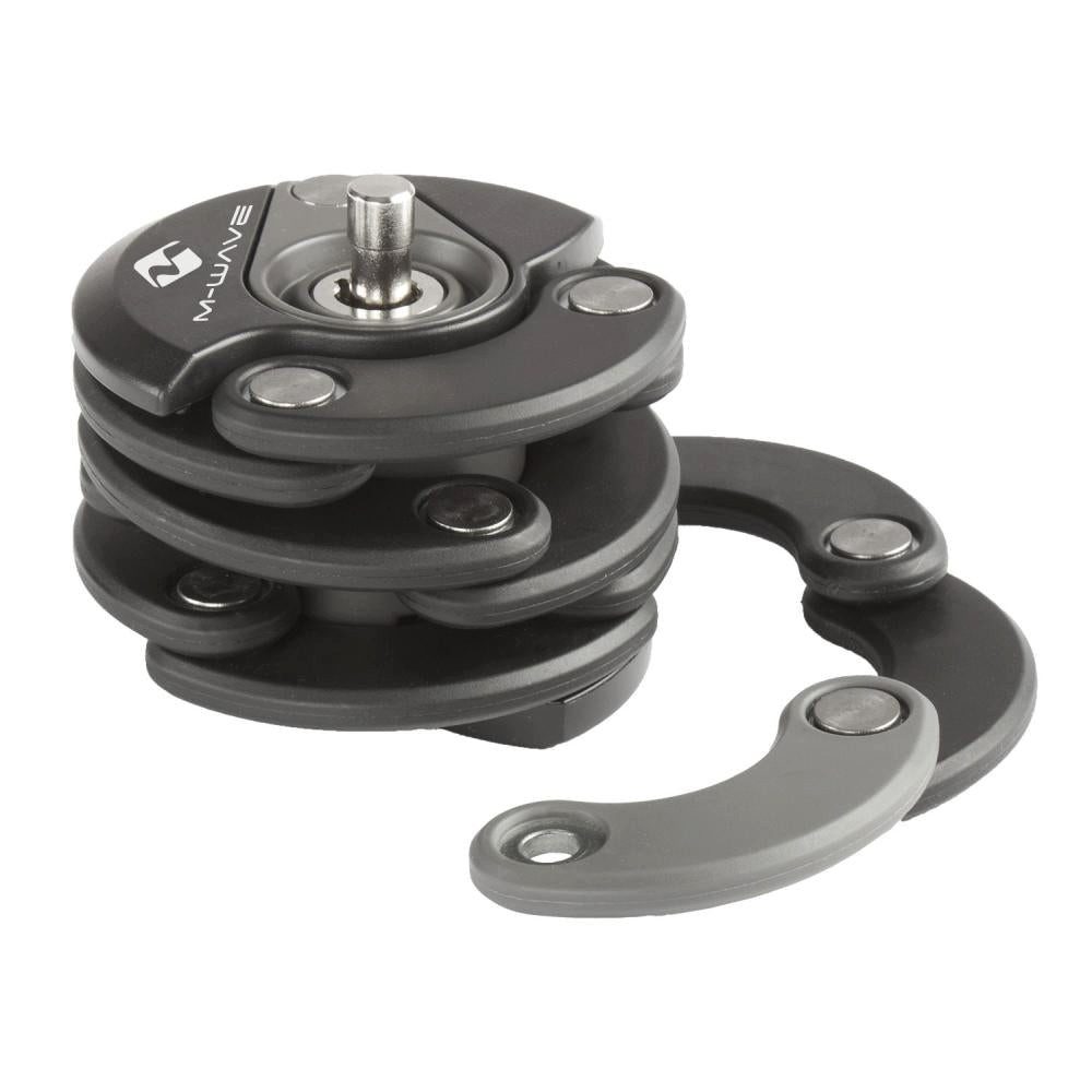 M-Wave Rahmenschloss M-Wave Falt-Disc-Schloss F600D Länge 600 mm Faltmaß 7x5cm