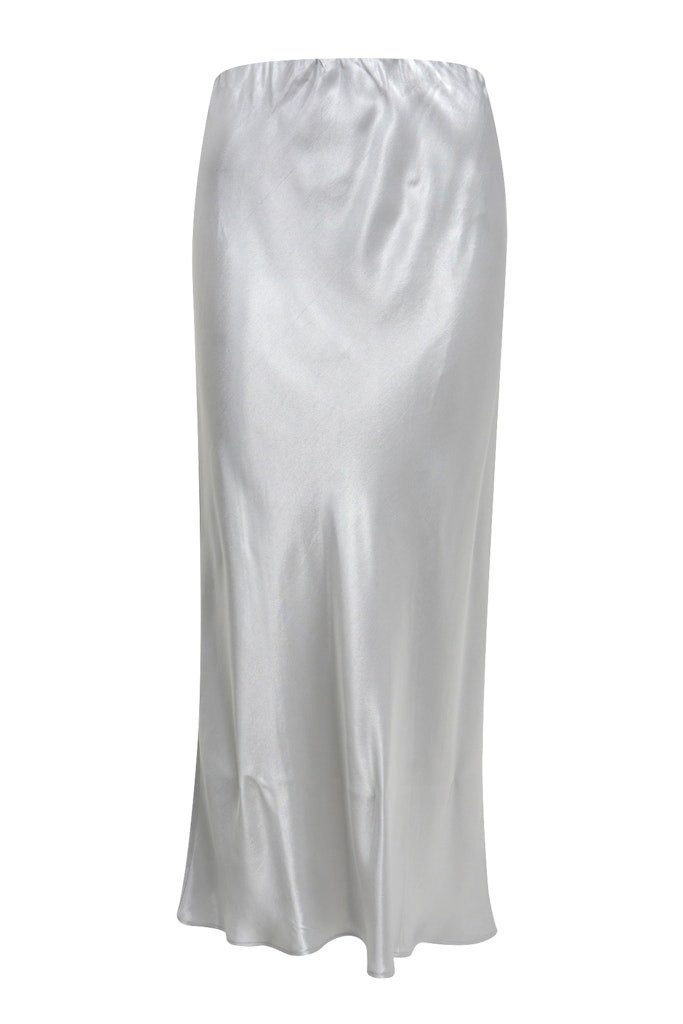 Smith & Soul Bleistiftrock SHINNY SKIRT SILVER GREY