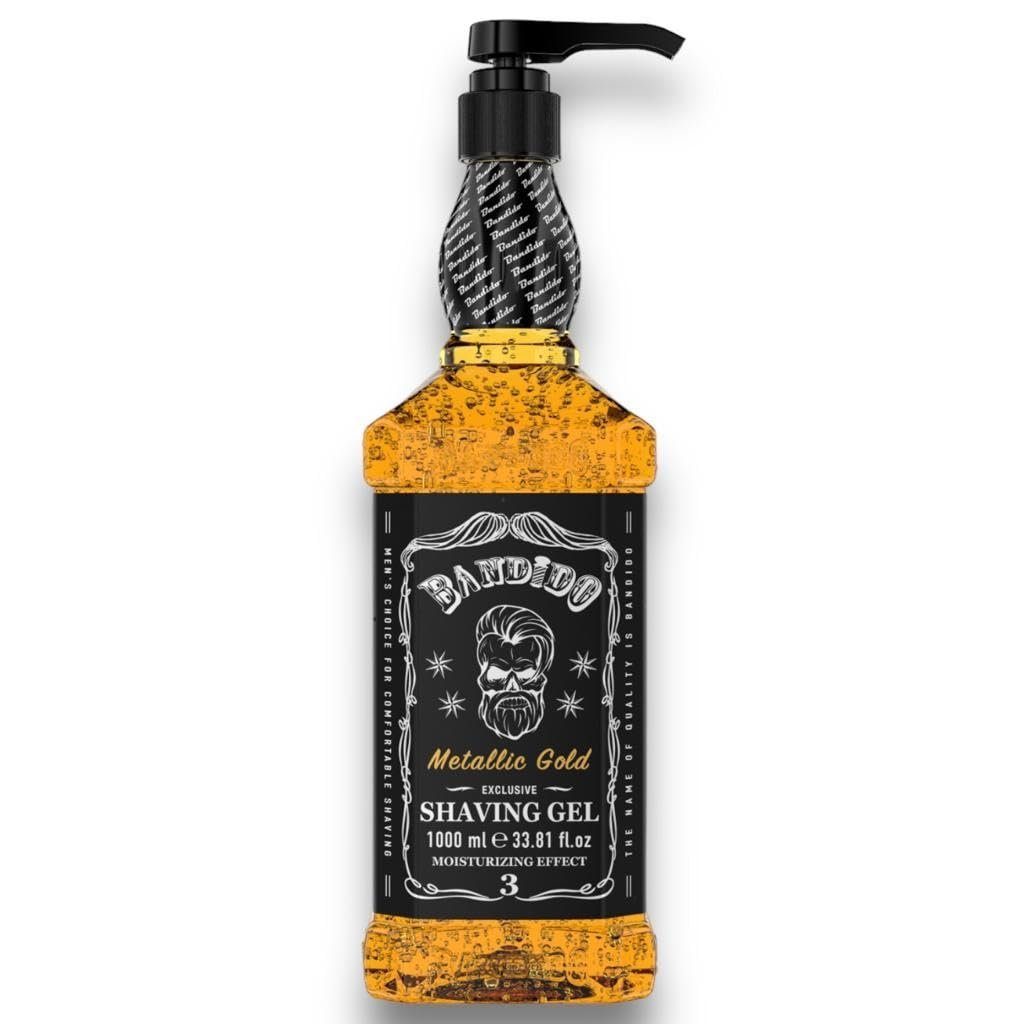 Rasiergel Bandido Shaving Gel Rasiergel 1000ml Metallic Gold