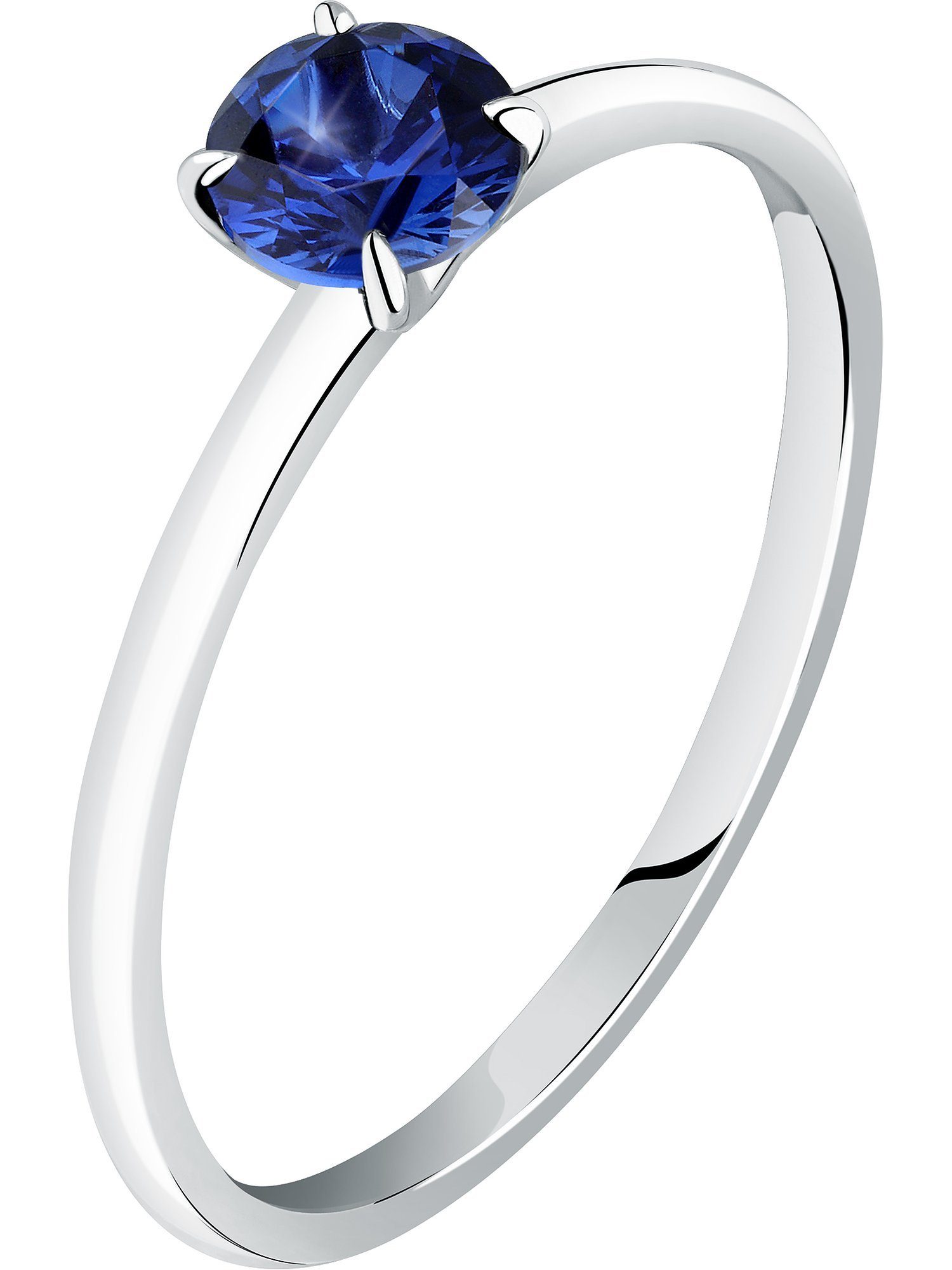 Live Diamond Diamantring, Saphir (synthetisch), Lab günstig online kaufen