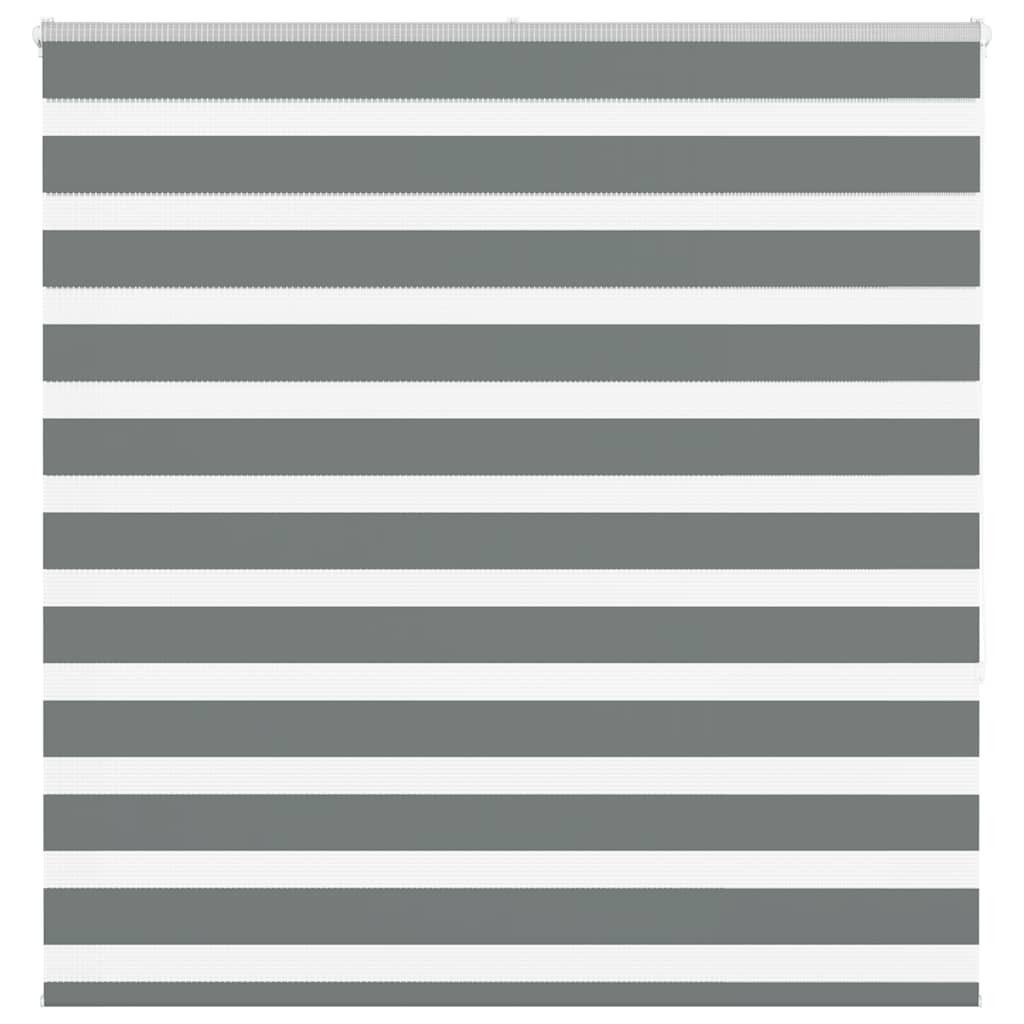 Rollo Doppelrollo Dunkelgrau 140x150 cm Stoffbreite 135,9 cm Polyester, vid günstig online kaufen
