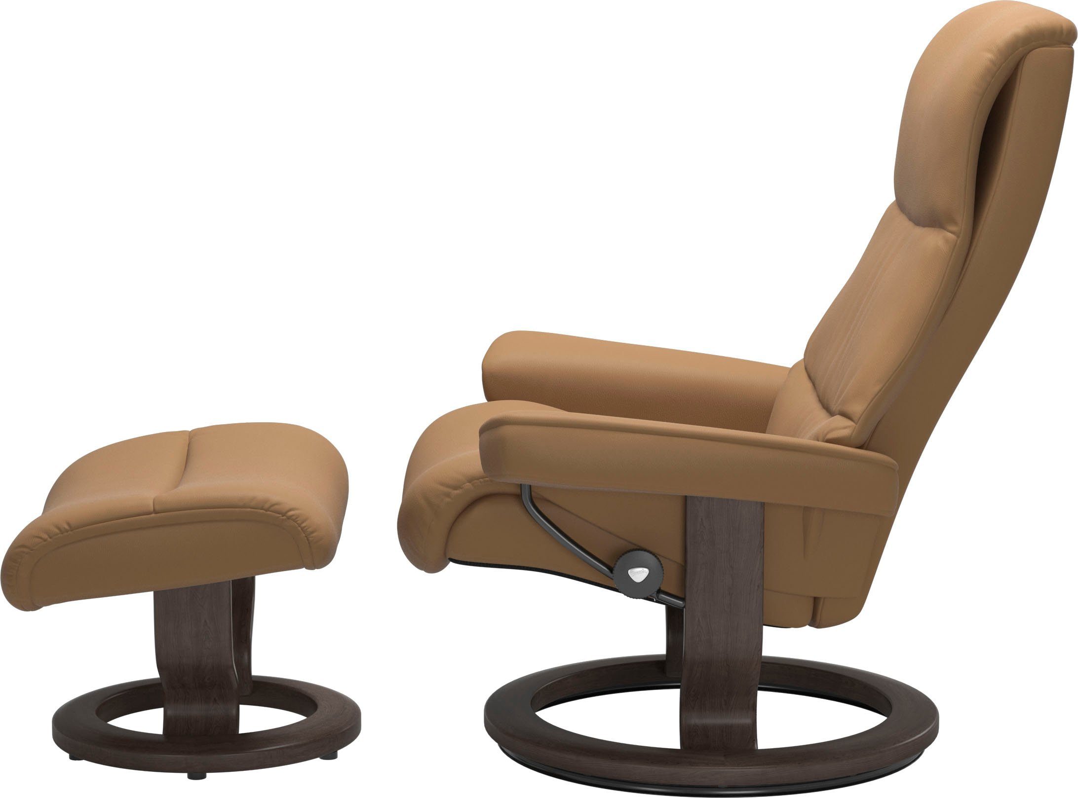 Stressless® Relaxsessel View, mit Classic Base, Wenge L,Gestell Größe