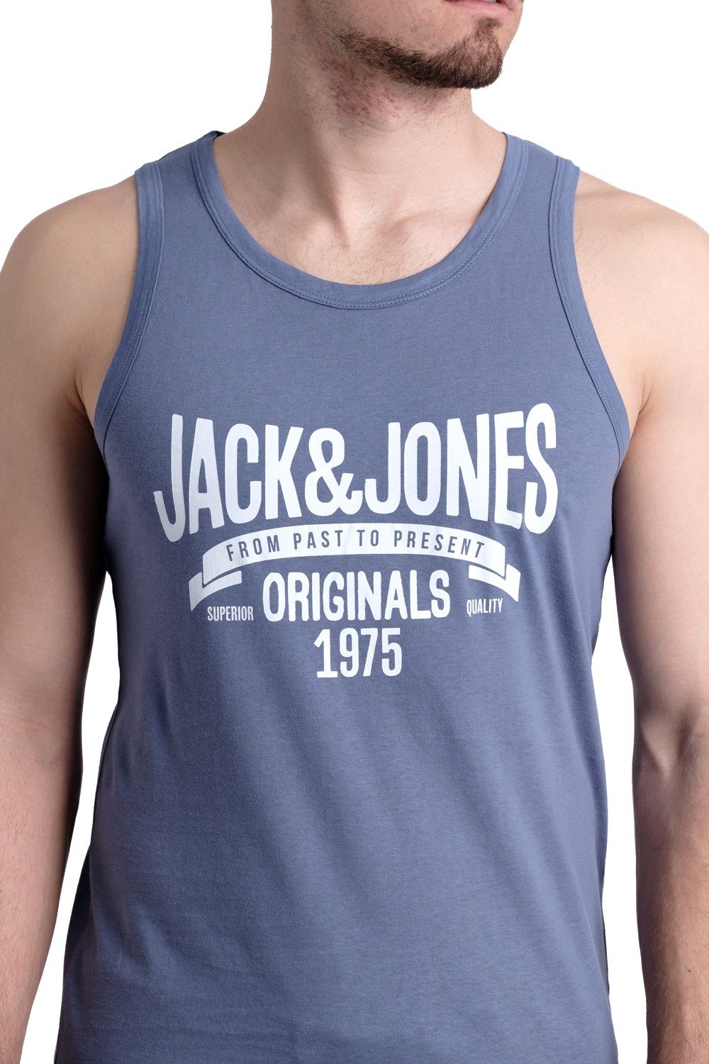 Jack & Jones Tanktop in Unifarbe – Bild 5 von 5