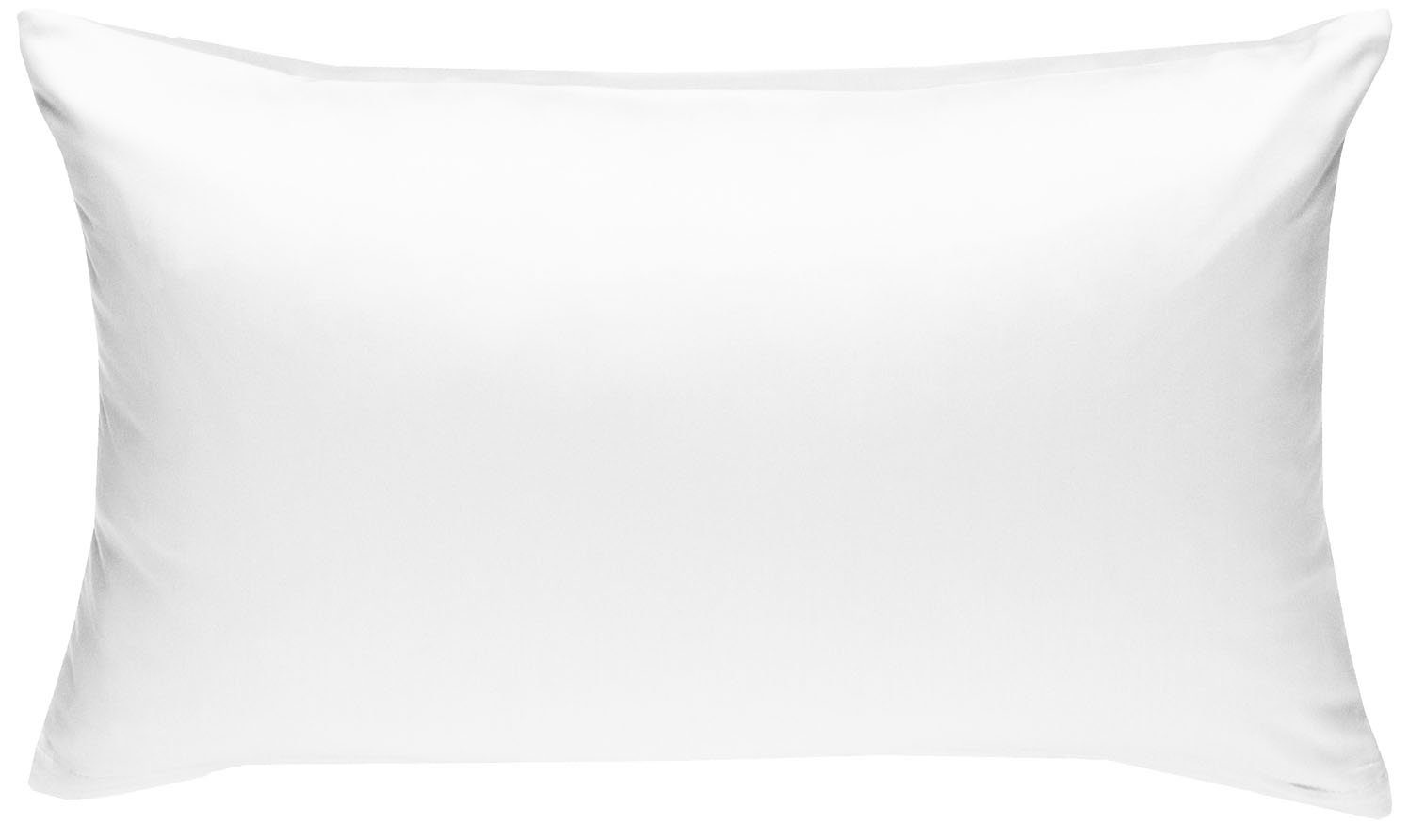 BETTWAESCHE-MIT-STIL Kissenbezug Mako Satin Kissenbezug uni einfarbig, (1 Stück)