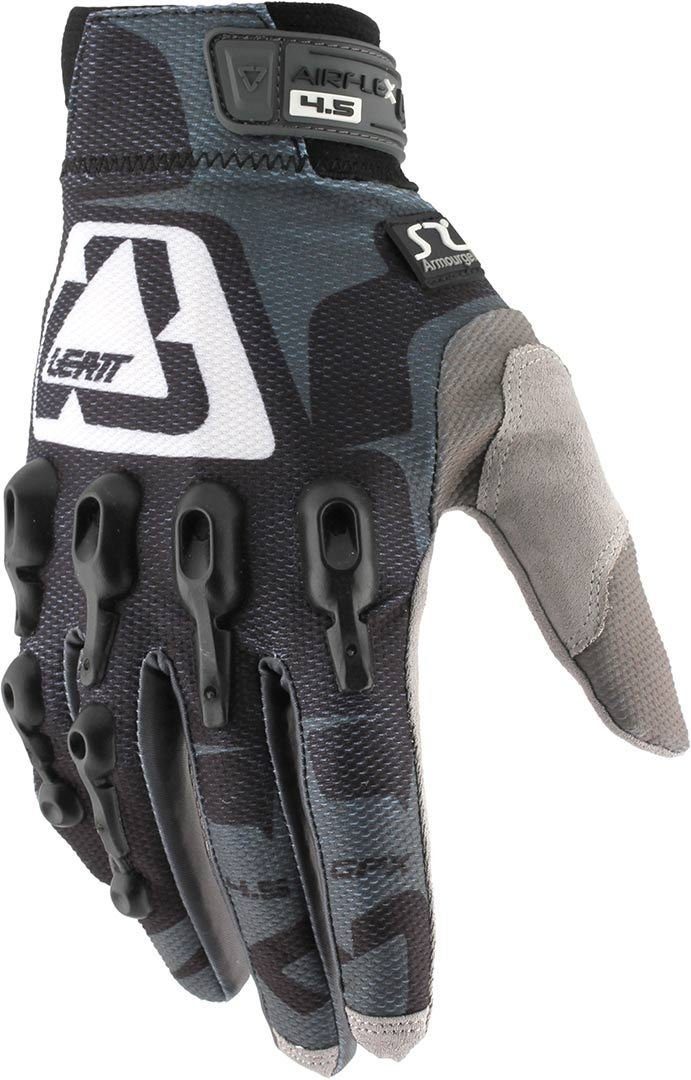 Motorradhandschuhe Leatt GPX Lite Black/Gray/White 4.5 Handschuhe Motocross