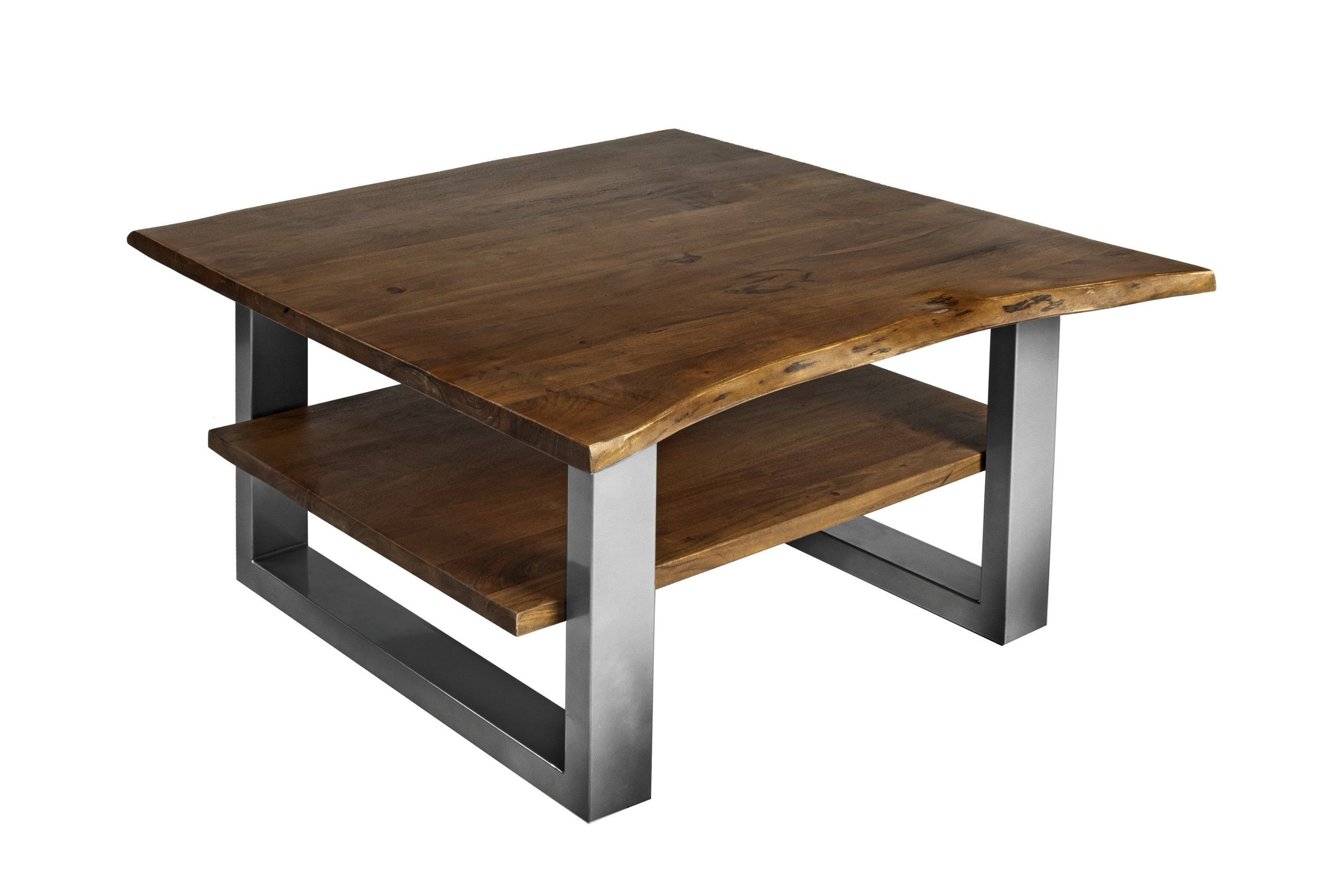 Loreno® Couchtisch Patrick, Baumkante, Akazie massiv, günstig online kaufen