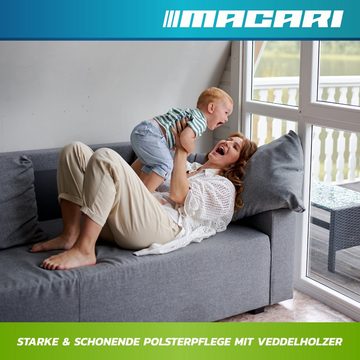 Macari 500 ml Premium Polsterreiniger Sofa & Auto, Couch, Matratzen, Autositz Polsterreiniger