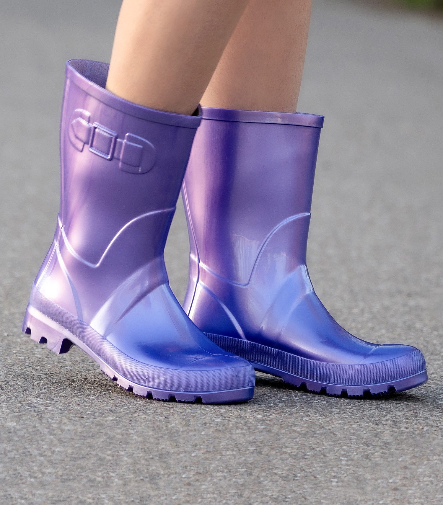 Beck Damen Regenstiefel Glossy Gummistiefel ein Hingucker für jedes Alter