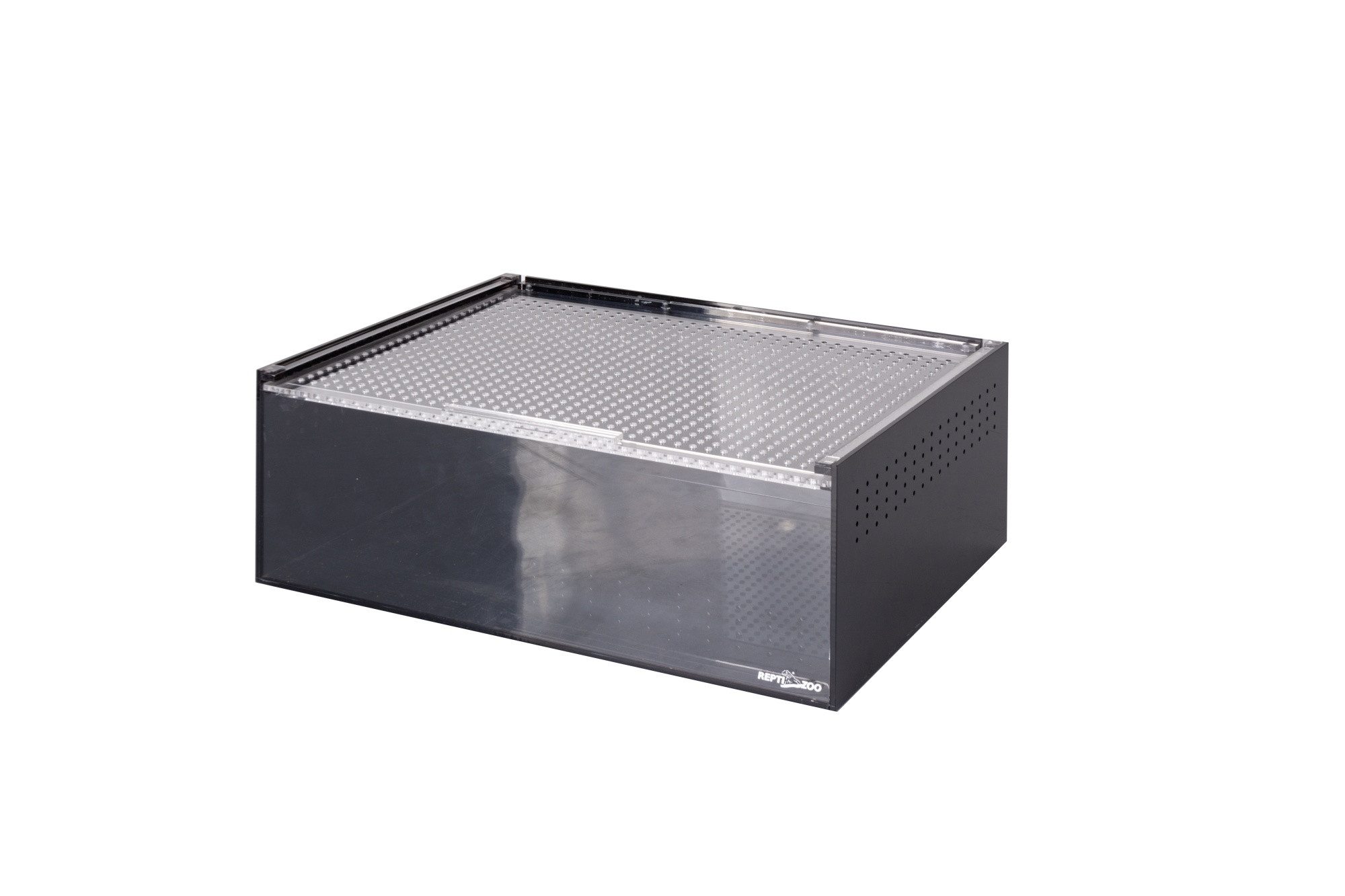 ReptiZoo Terrarium ReptiZoo Plexiglasterrarium/Aufzuchtterrarium (ACR02B), schwarz, 40x30