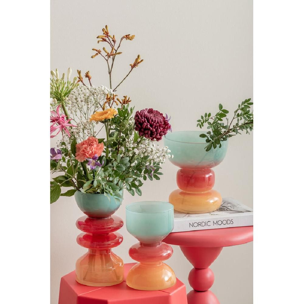Present Time Dekovase Vase Summer Vibes Glas Muli Colour (20,5cm)