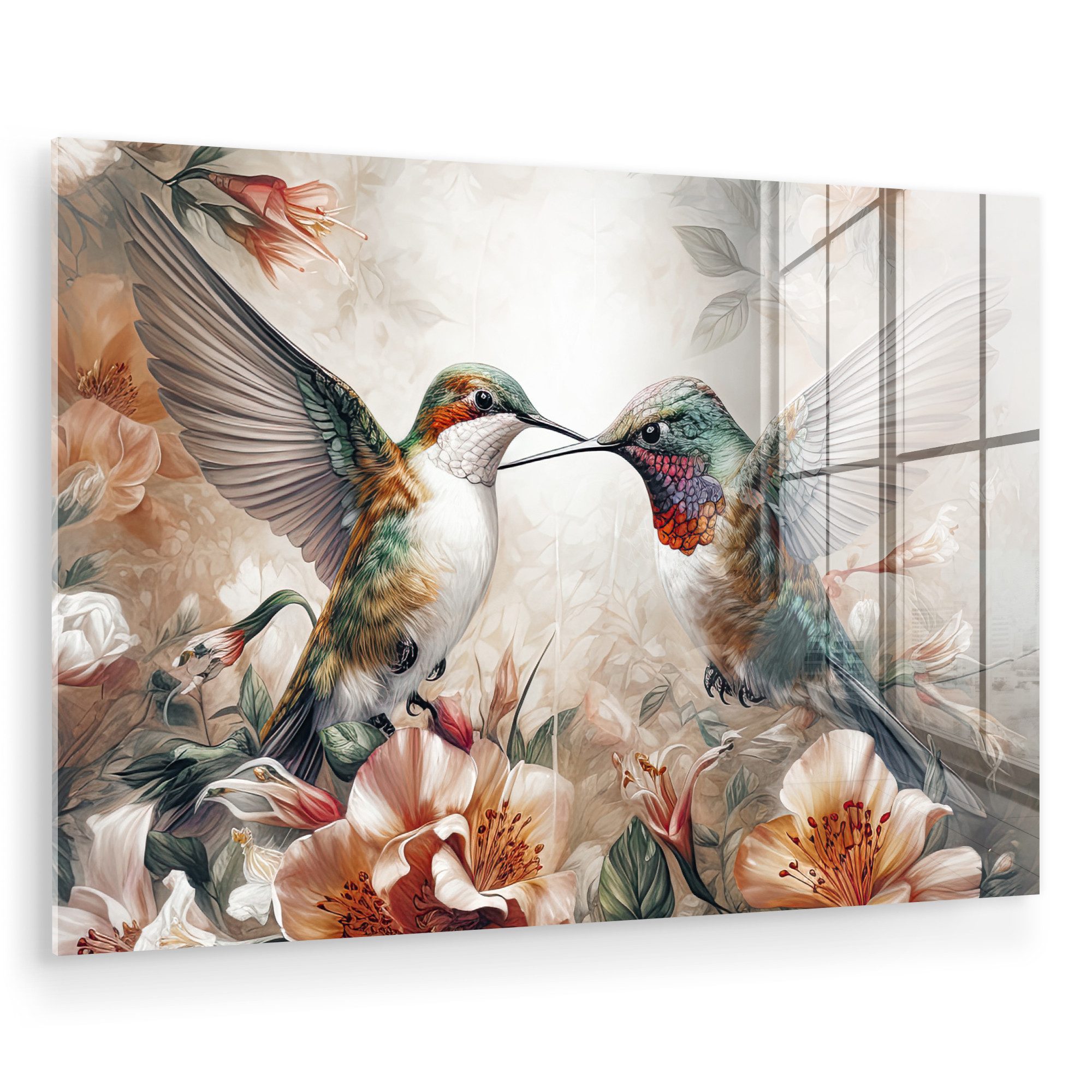 MuchoWow Acrylglasbild Kolibri - Vögel - günstig online kaufen