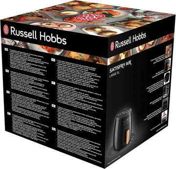 Russell Heißluftfritteuse Hobbs XL 5l [7 Kochfunktionen, inkl Tragegriff spülmaschinenfest, 1650,00 W, Timer&Temperaturregelung 80°-200°C, Fritteuse ohne Öl, Grillen, Backen