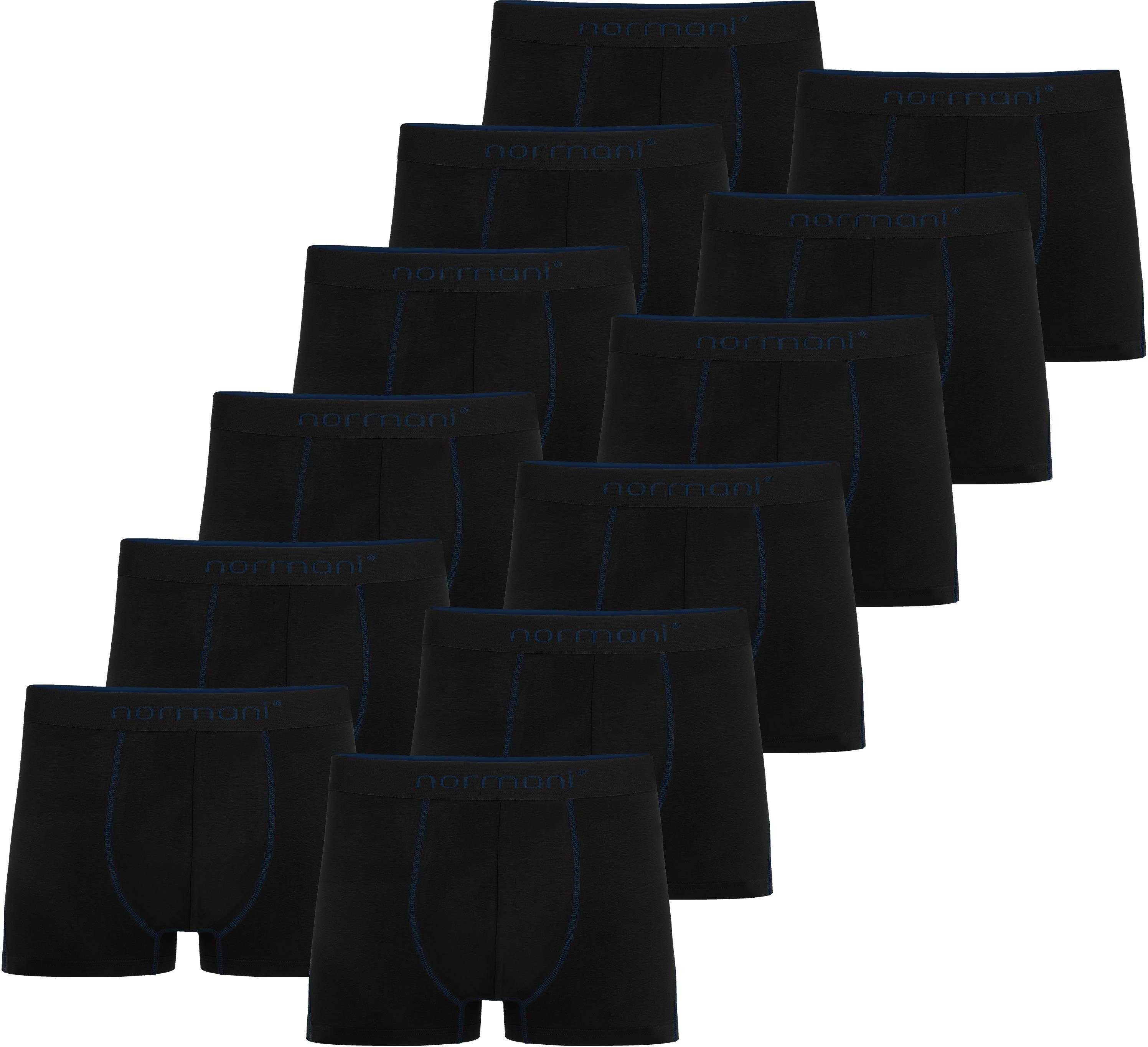 Retro Boxer 12 x Herren Baumwoll-Boxershorts