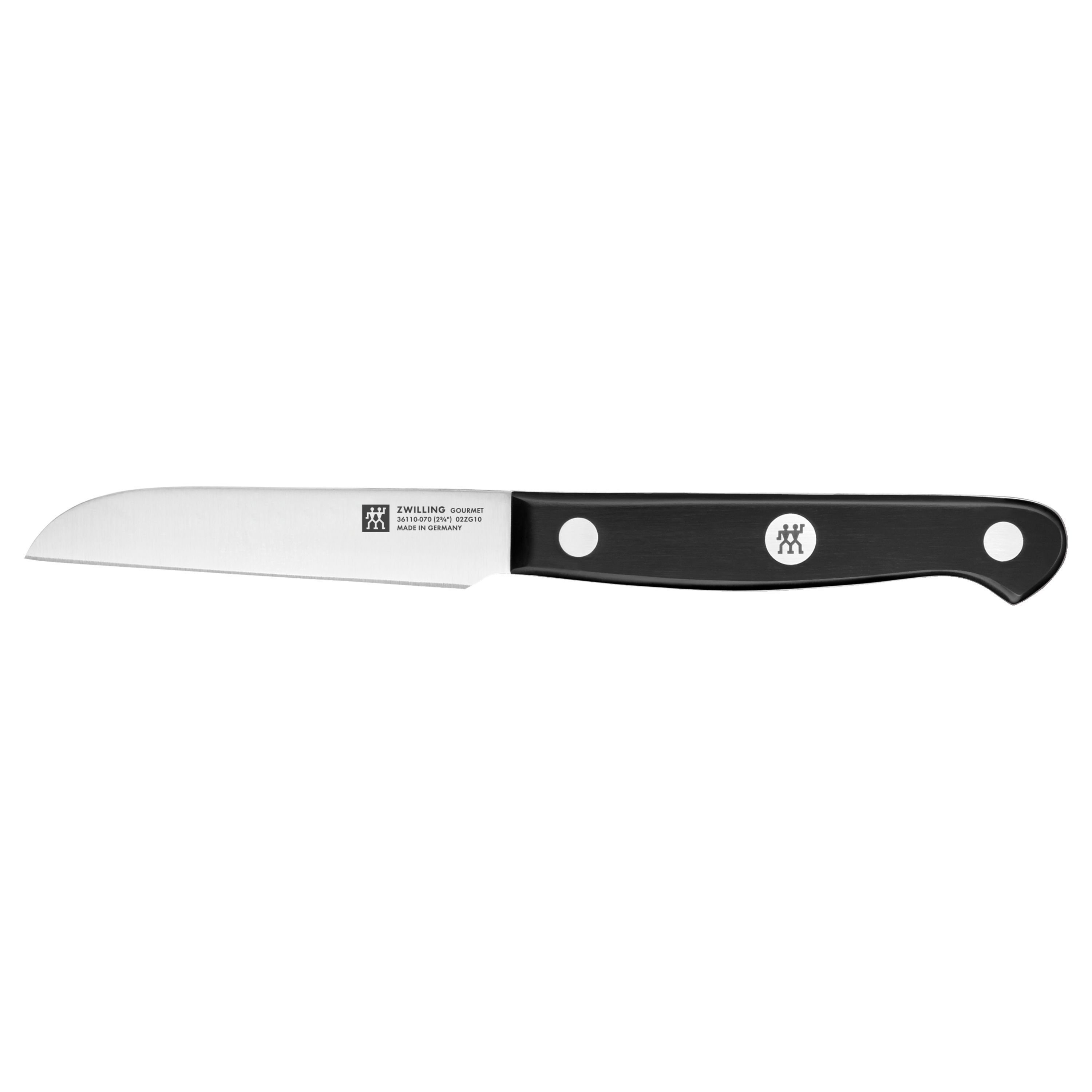 Besteck-Set Gemüsemesser ZWILLING GOURMET LBH 18x2x1 cm schwarz