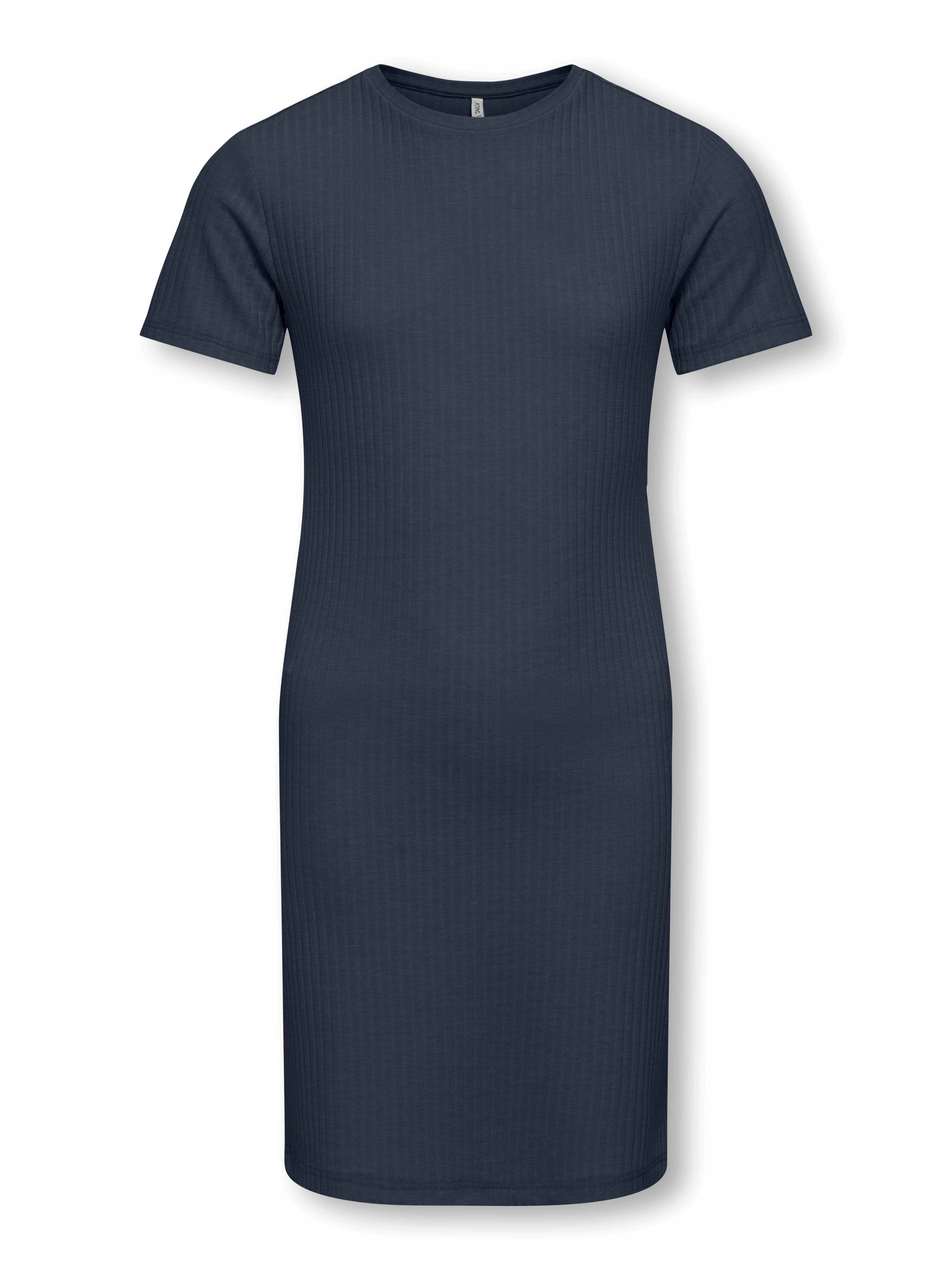 KIDS ONLY Strickkleid KOGNELLA S/S DRESS VD JRS mit Rundhals-Ausschnitt und kurzem Arm – Bild 4 von 5