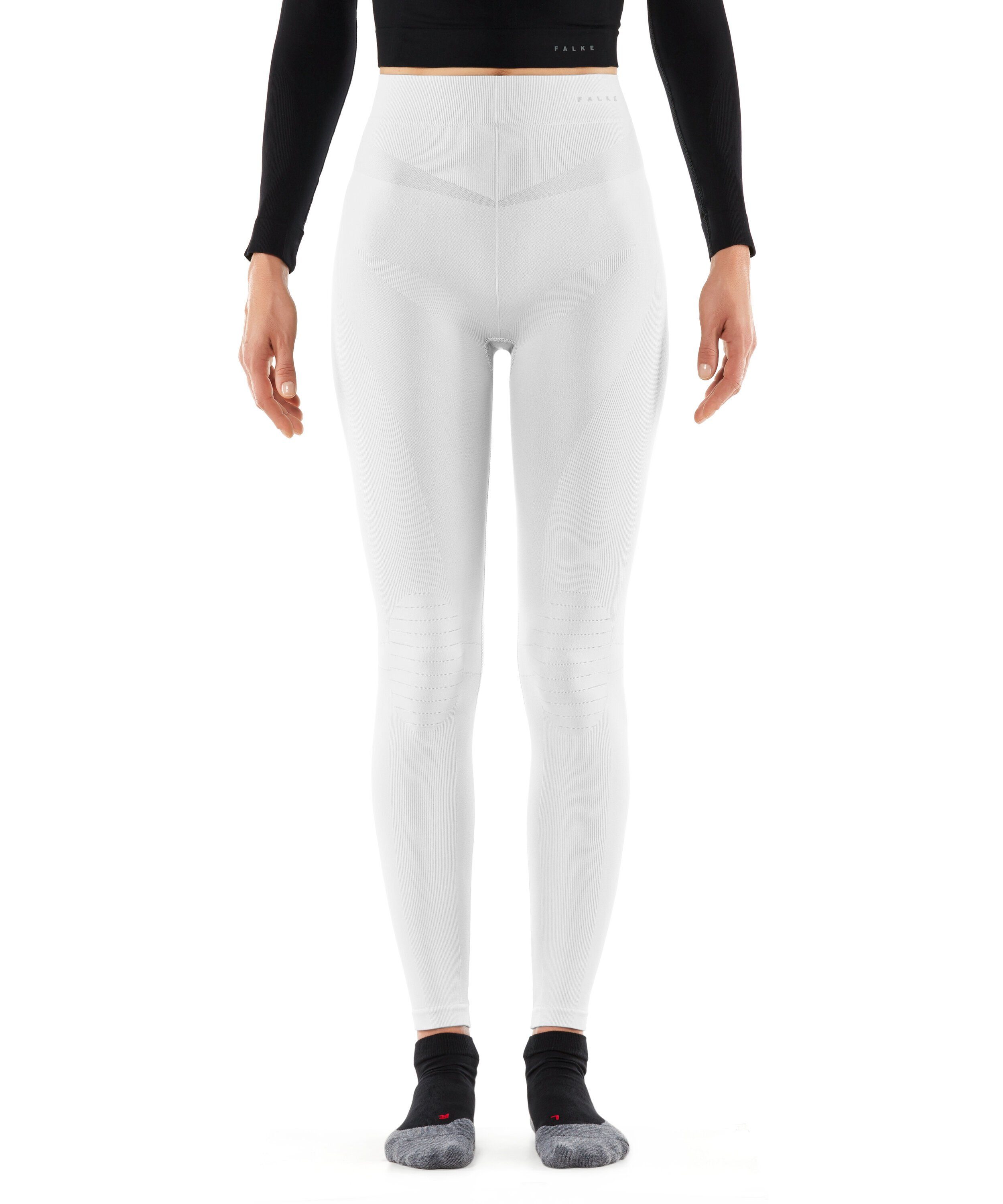 Diese Woche im Sonderangebot FALKE Thermounterhose Maximum Warm (1-St) Material feuchtigkeitsregulierendem aus white (2860)