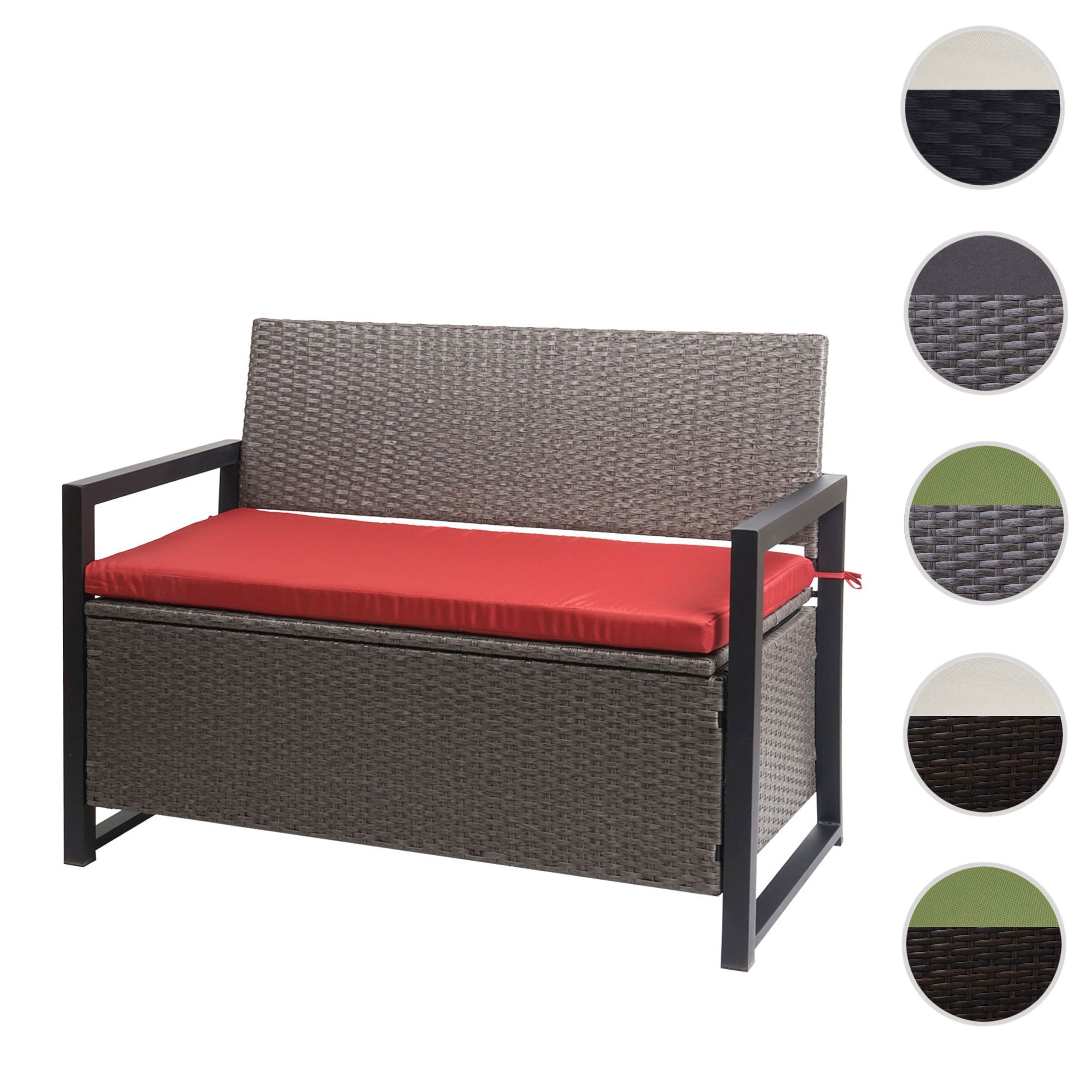 MCW Gartenbank MCW-F39, Garten, wasserabweisender Bezug, günstig online kaufen