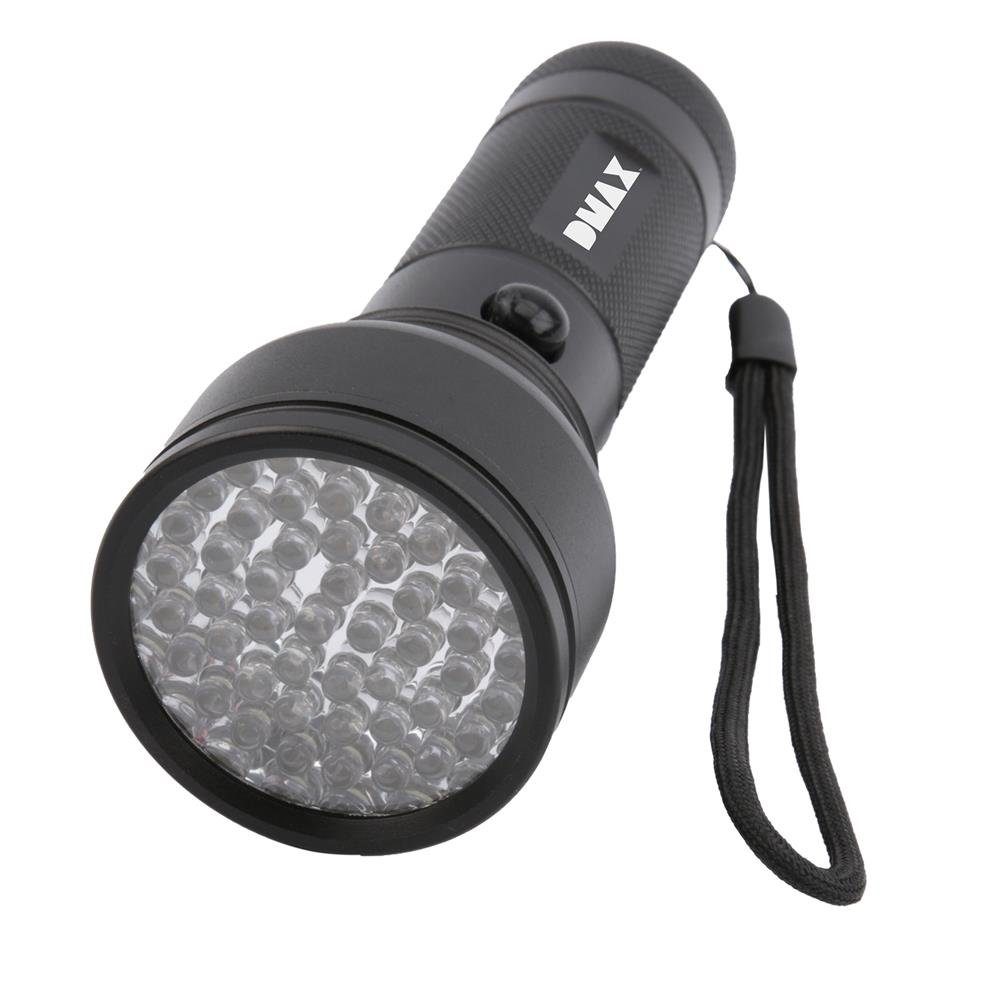 DMAX LED Taschenlampe TLG 312, mit UV-Licht und Weißlicht, 50 lm, bis 10 m Leuchtweite