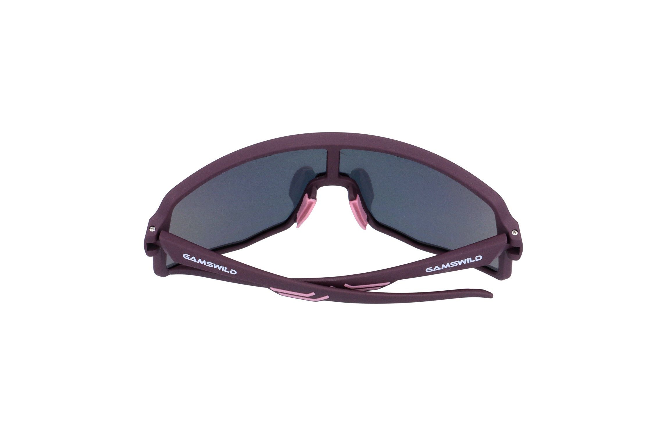 Gamswild Sonnenbrille UV400 Sonnenbrille Fahrradbrille Skibrille TR90 schnelle Brille Damen Herren WS4042 in, lila, blau, schw.-rot, oliv, beere, weiß