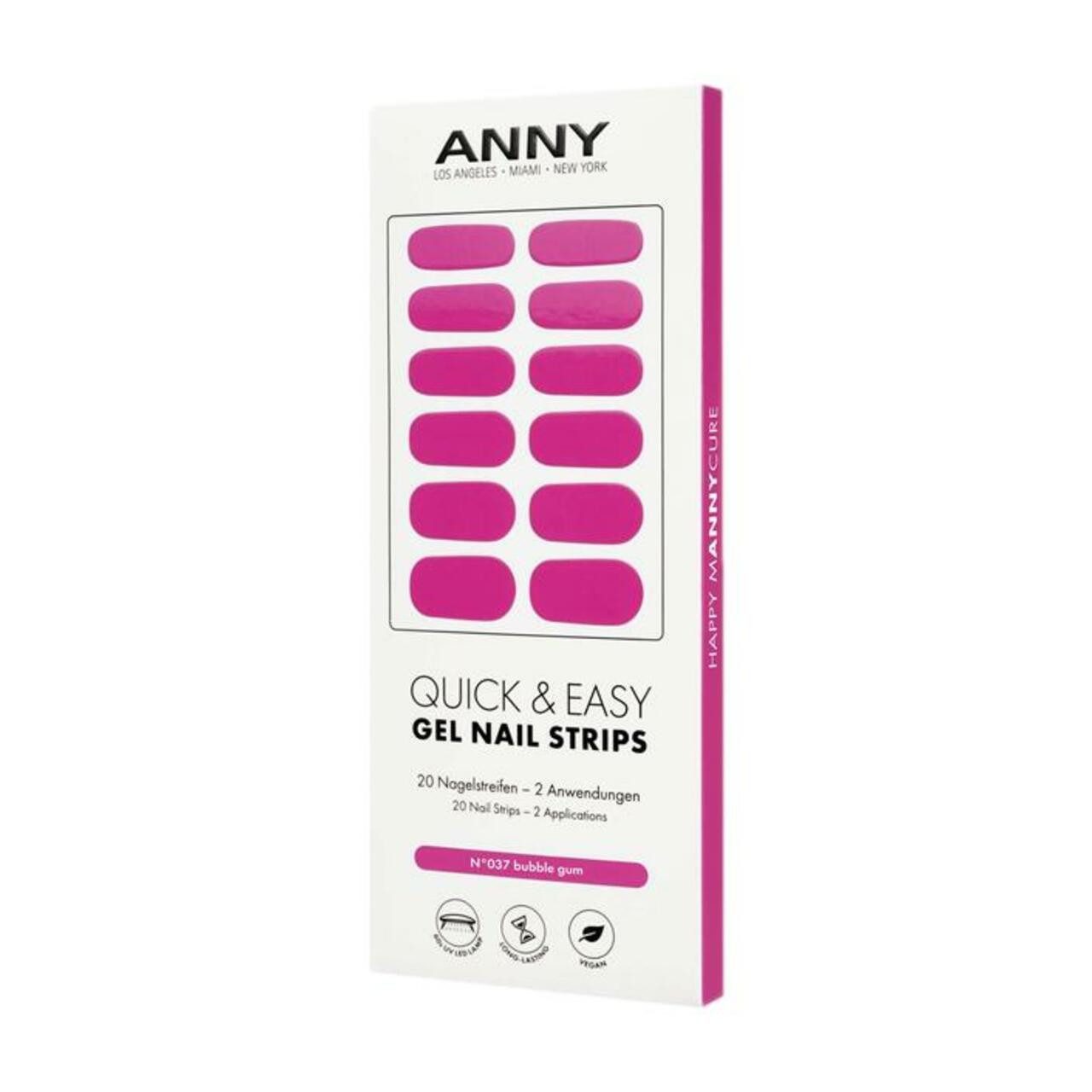 ANNY Make-up Quick & Easy Gel Nail Strips