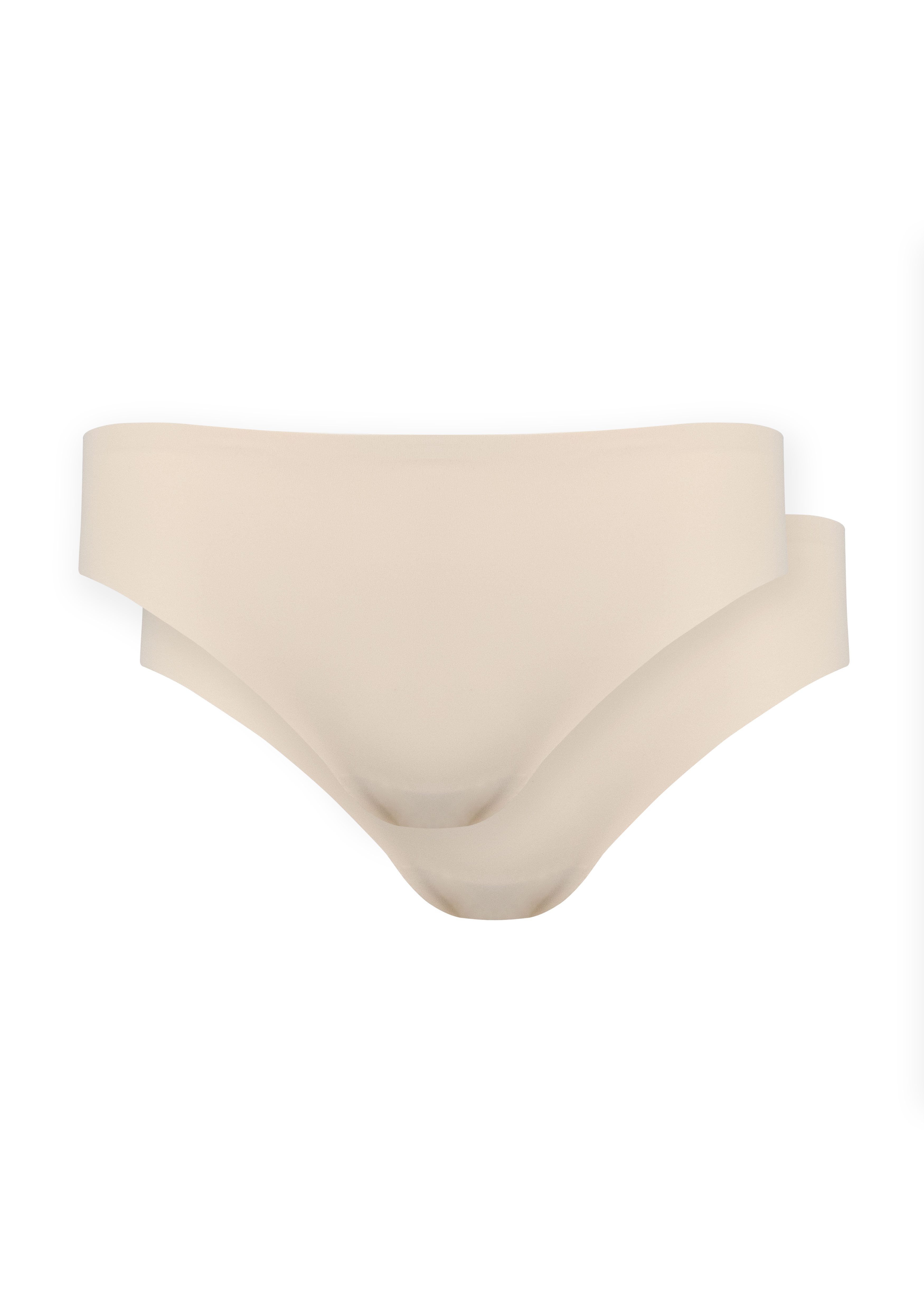 MAGIC Bodyfashion Brasilslip Dream Invisibles (2er Pack) Nahtlose Verarbeitung mit lasergeschnittenen Kanten