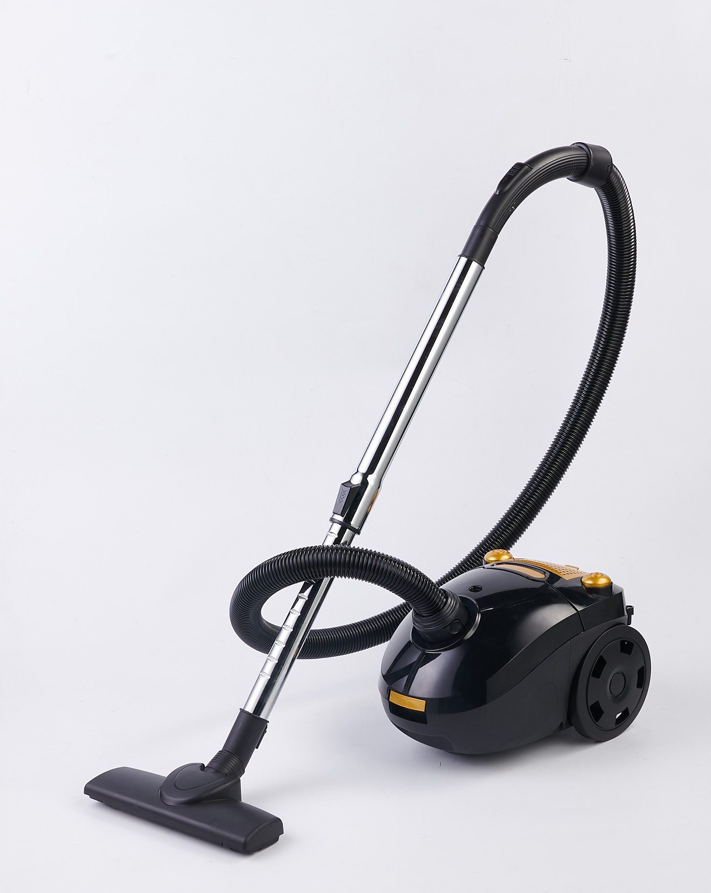Elta Bodenstaubsauger TURBO PLUS, 800 W, mit Beutel, ECO-Motor, Mini-Turbobürste für Tierhaare, Teleskoprohr, Zubehör