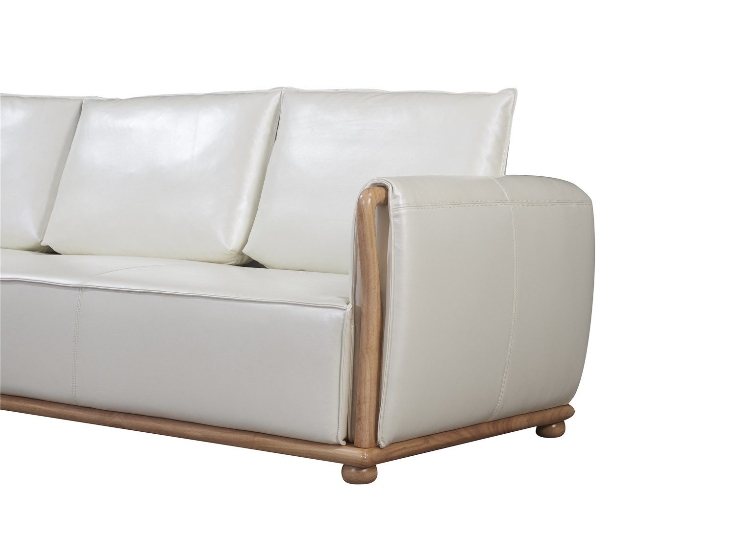 Xlmoebel Ecksofa Designer-Sofa mit Hocker und L-förmiger Wohnlandschaft-Polstergarnitur, Hergestellt in Europa