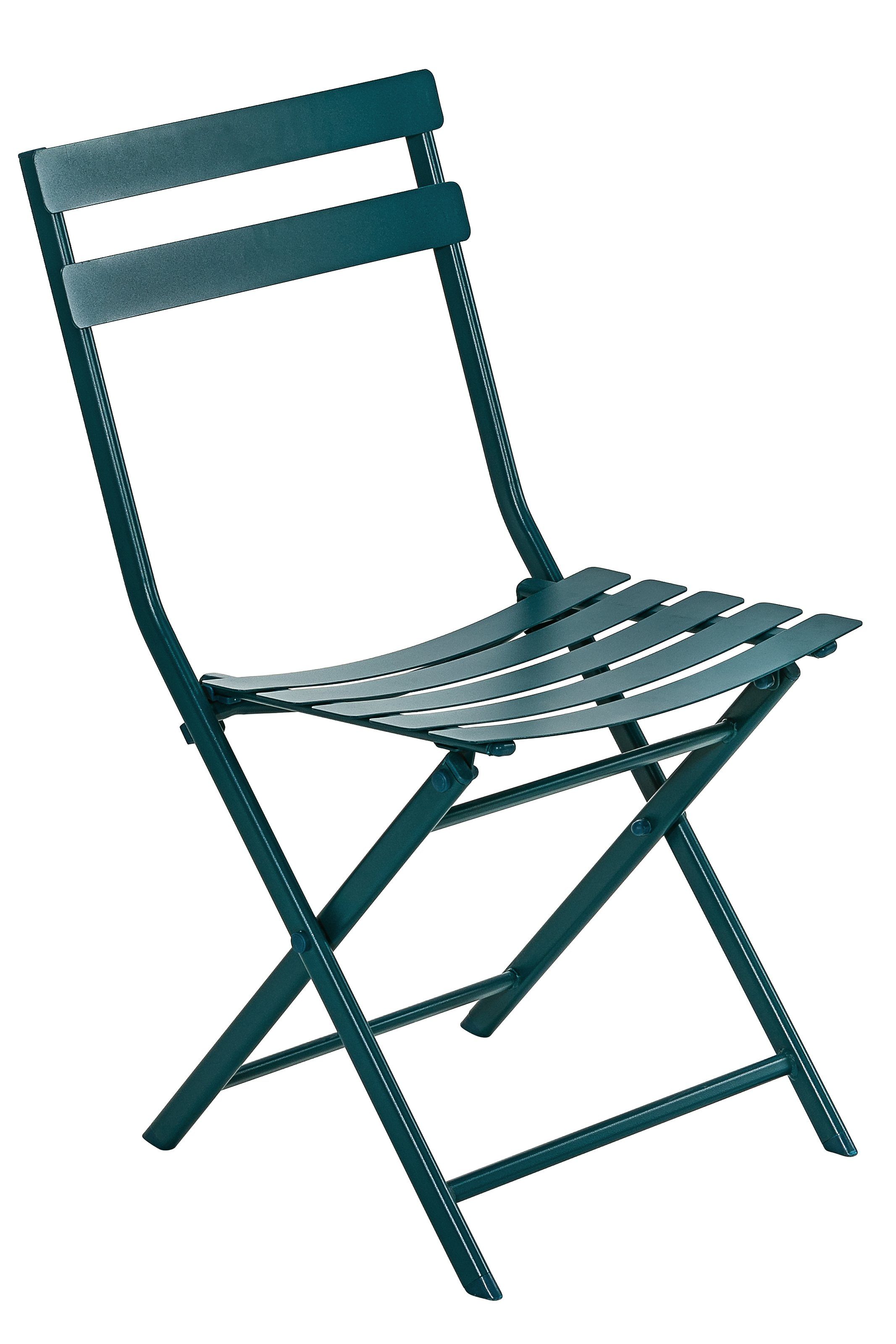 Dehner Balkonset Klappstuhl Paleo, 81 x 42 x 50 cm, Metall