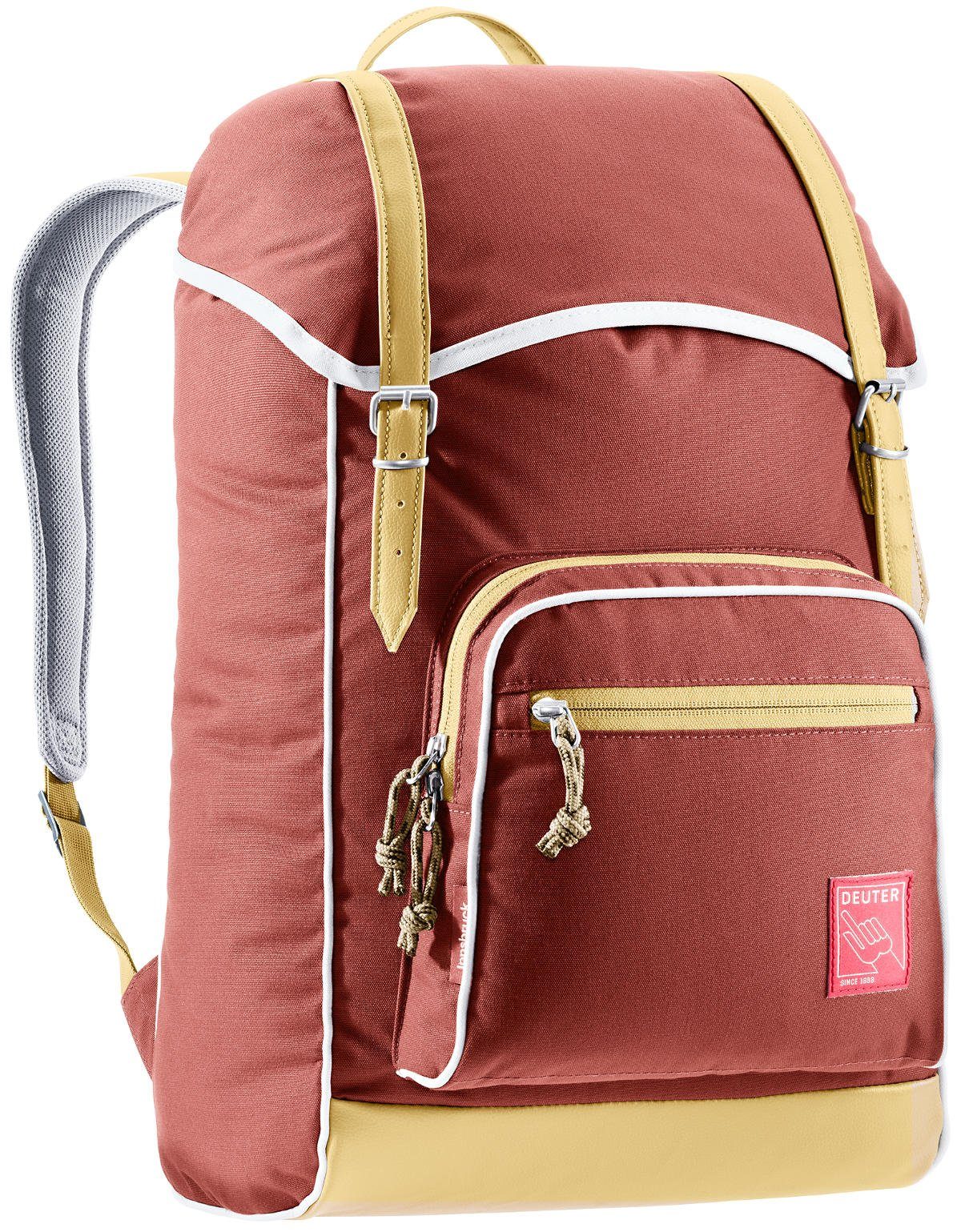 Liter, Rucksack deuter Laptopfach 22 redwood-caramel 15-Zoll Freizeitrucksack Innsbruck Daypack