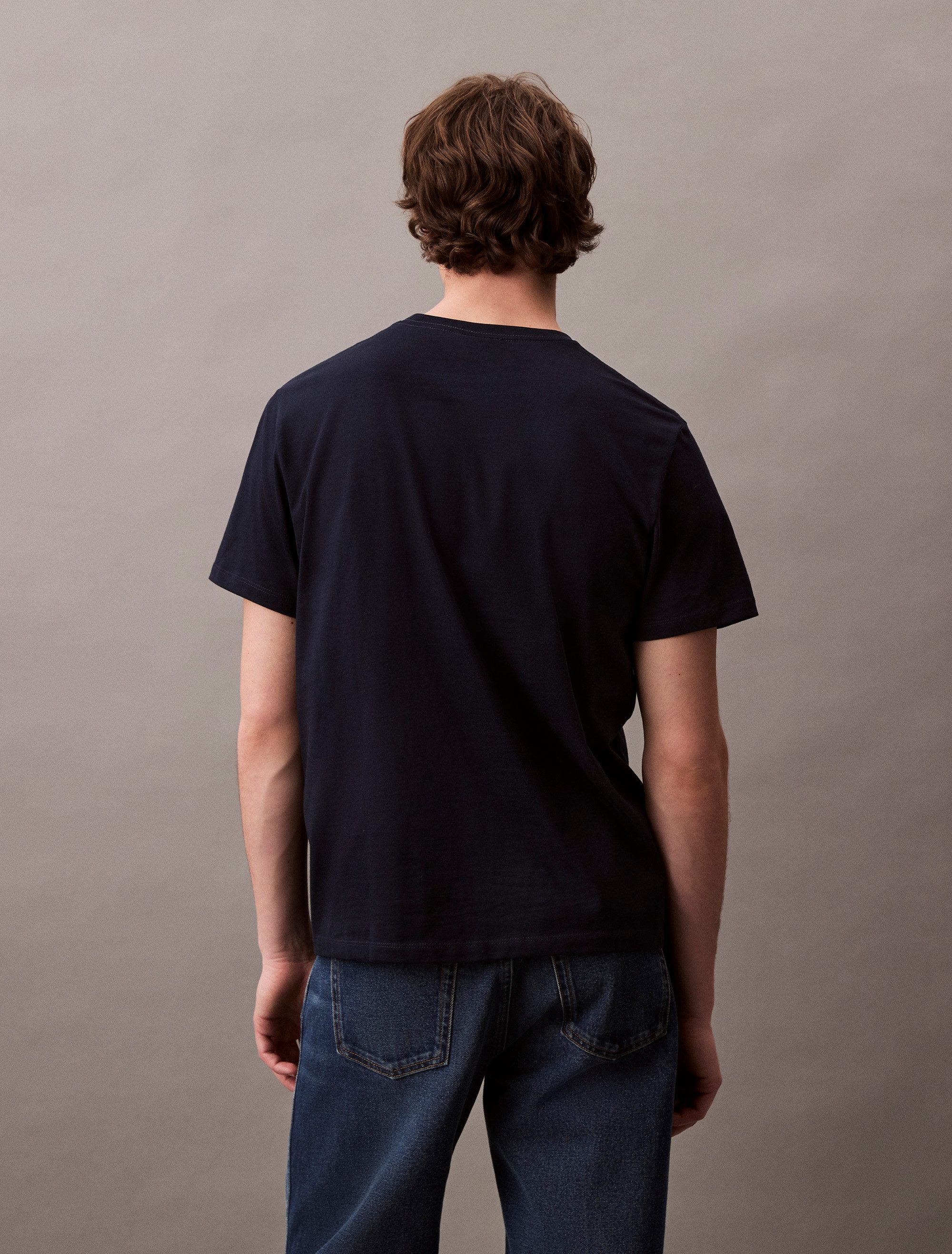 Calvin Klein Jeans T-Shirt SS Hero Monologo Tee 20s Mit Rundhalsausschnitt, regular fit